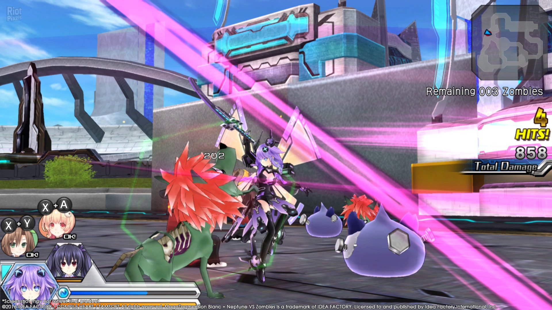 [16]-MegaTagmension Blanc + Neptune VS Zombies – Deluxe Edition – v1.01 (Update 1) Download-HohohoGames