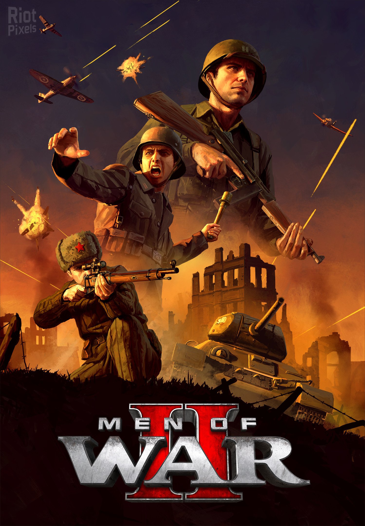 Men of War II: Deluxe Edition – v1.040 + 3 DLCs/Bonuses Download-HohohoGames