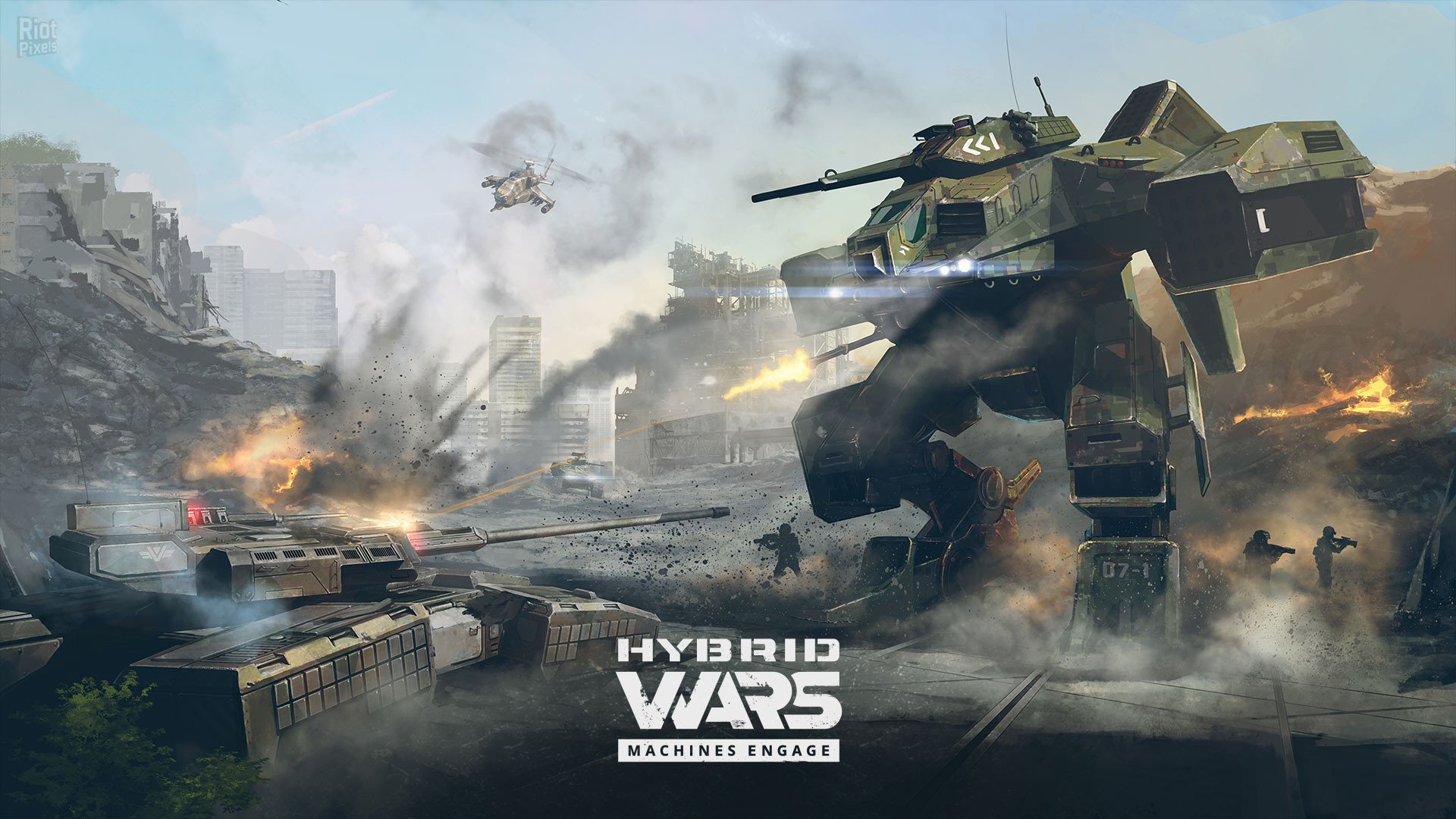 [21]-Hybrid Wars: Deluxe Edition – Working Co-op, 3 Chars, Bonus Content Download-HohohoGames