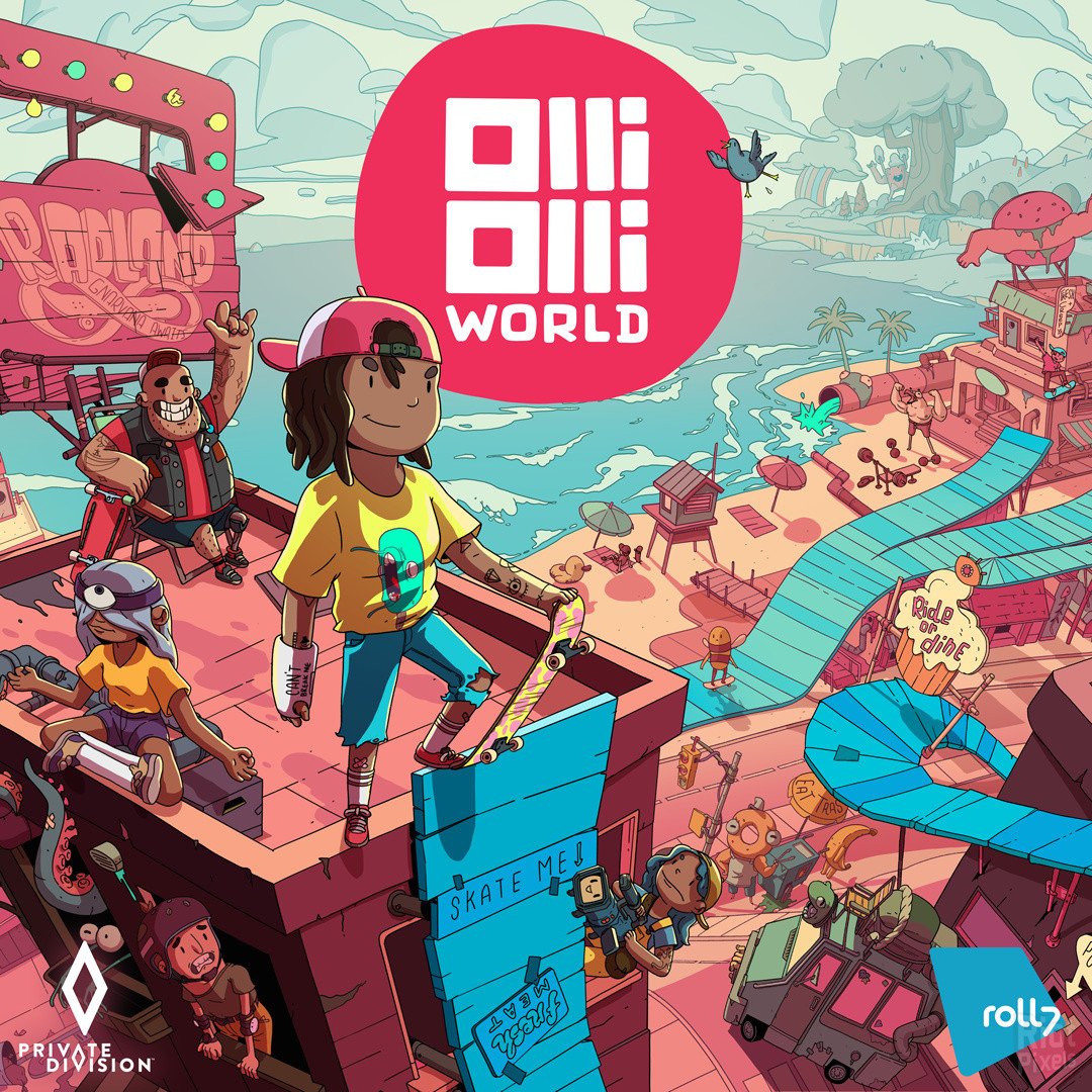 OlliOlli World + 2 DLCs Download-HohohoGames