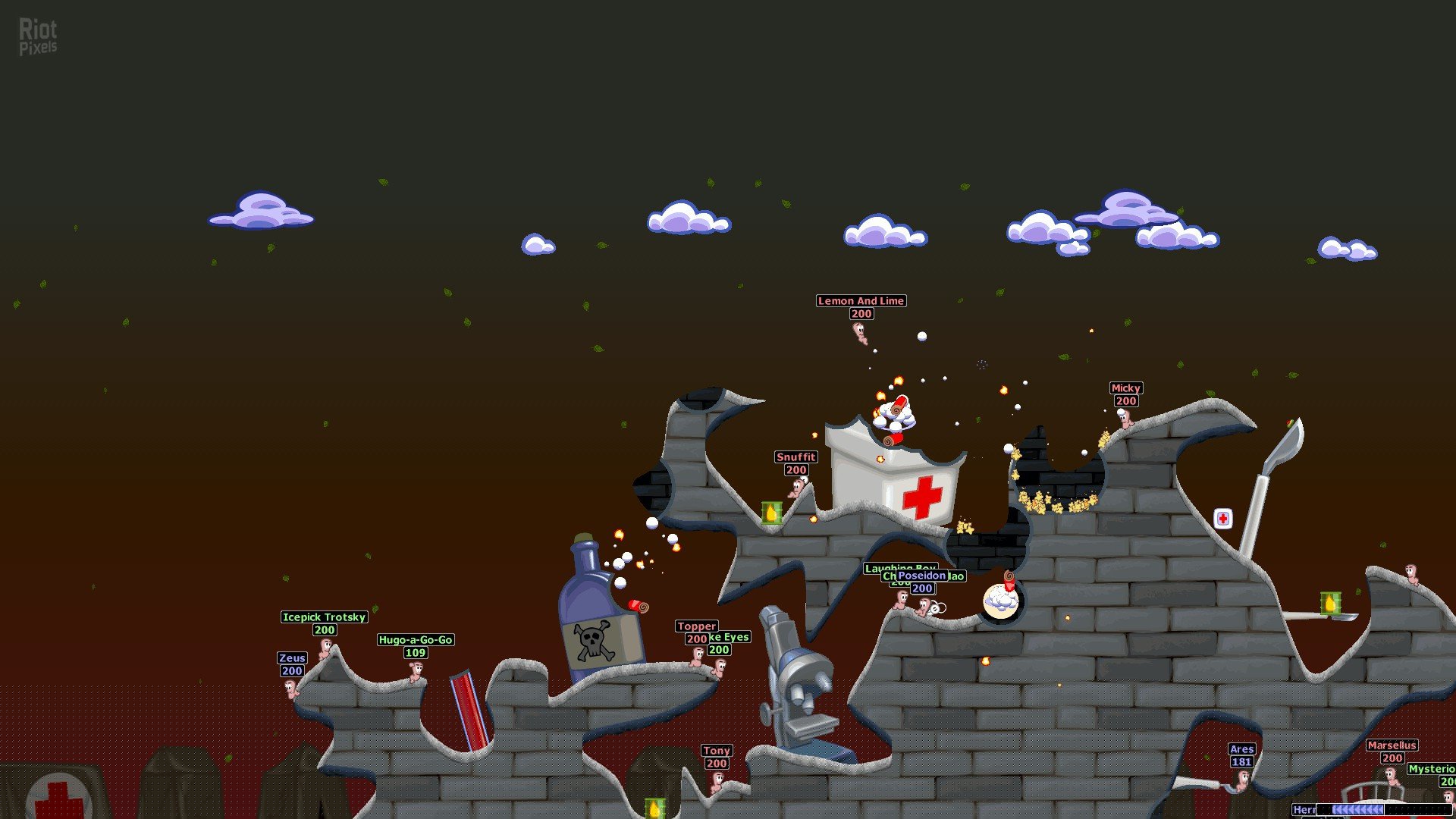 [3]-Worms World Party Remastered Download-HohohoGames