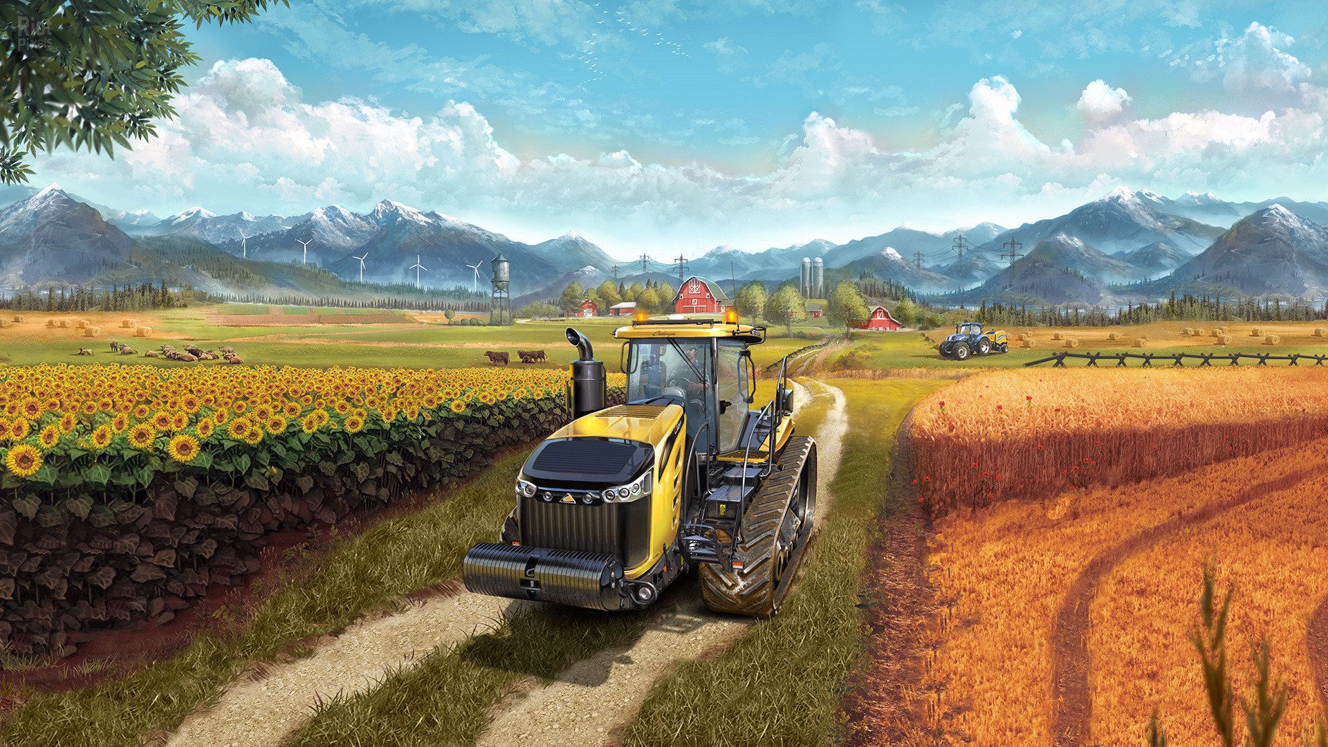 [17]-Farming Simulator 17 – v1.2.1 + 5 DLCs + 2 Mods Download-HohohoGames