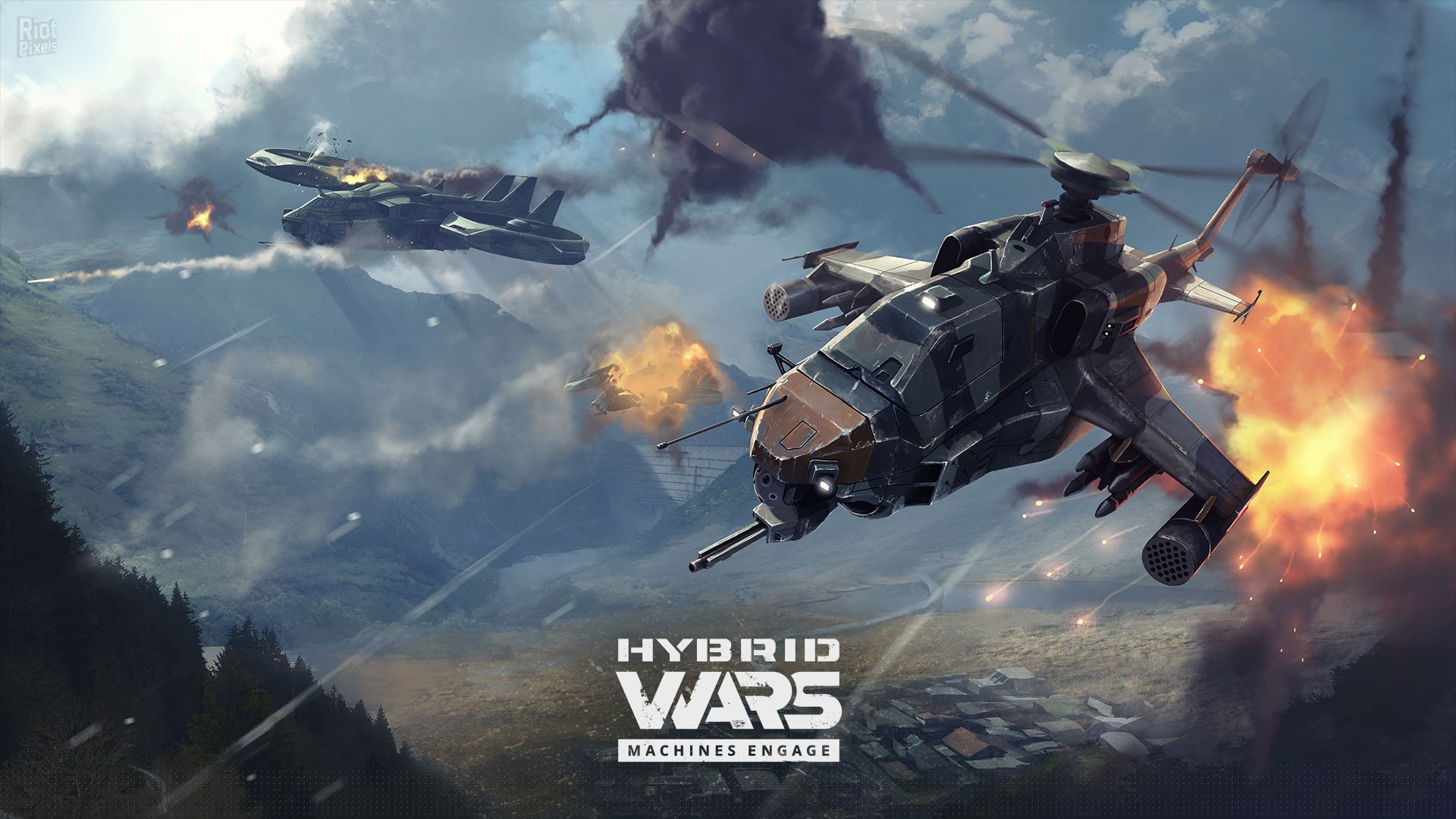[18]-Hybrid Wars: Deluxe Edition – Working Co-op, 3 Chars, Bonus Content Download-HohohoGames