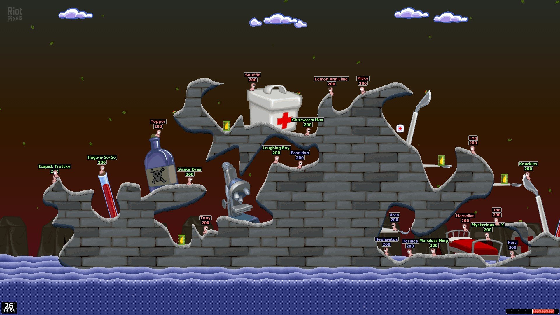 [2]-Worms World Party Remastered Download-HohohoGames