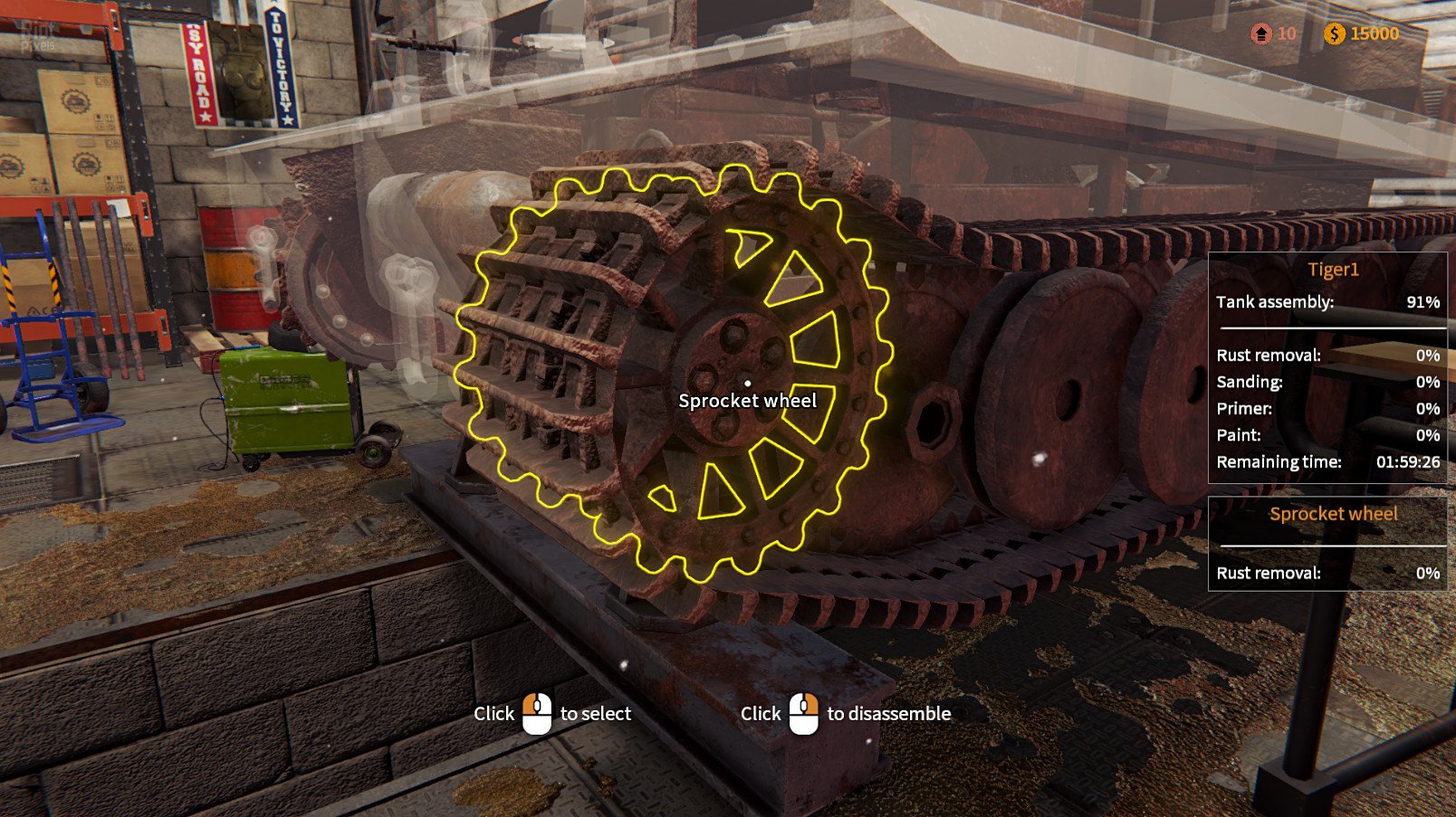 [11]-Tank Mechanic Simulator – v1.4.0 Build 911 + 2 DLCs Download-HohohoGames