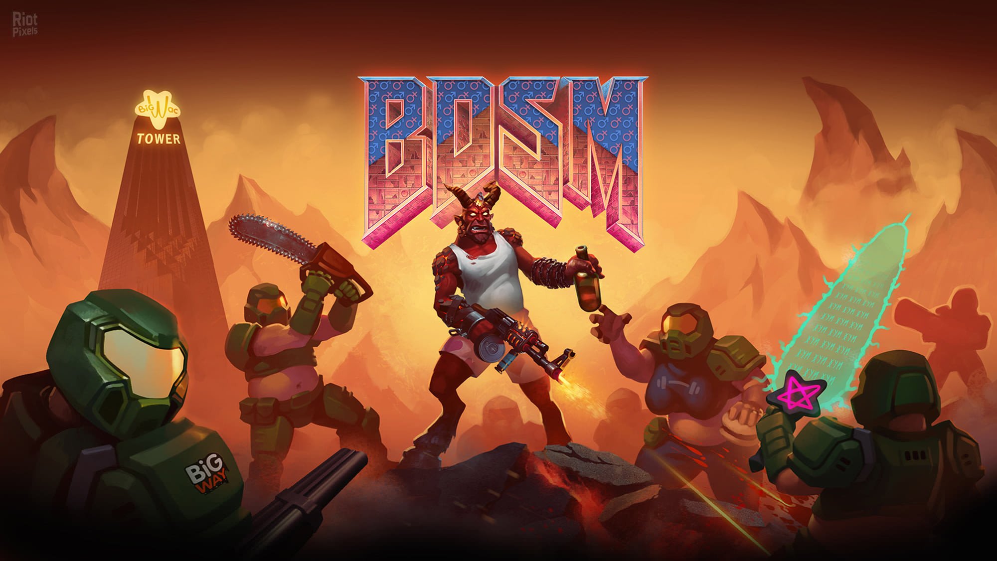 [27]-BDSM: Big Drunk Satanic Massacre – v1.0.13 + 2 DLCs Download-HohohoGames
