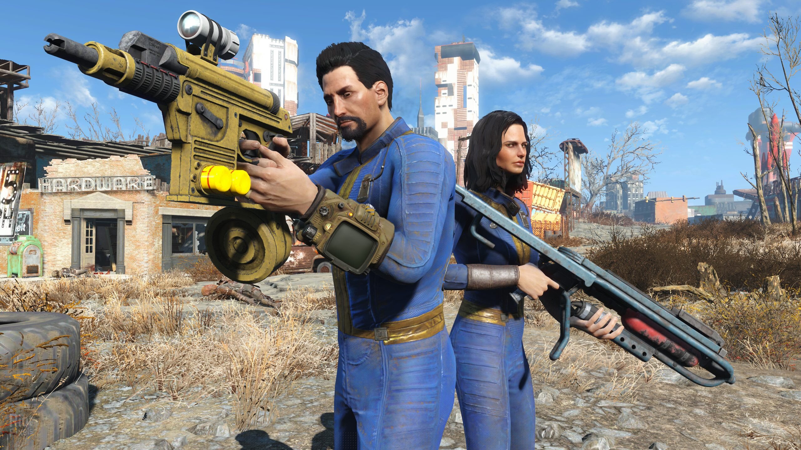 [4]-Fallout 4: Game of the Year Edition, v1.10.980.0 + 6 DLCs + 161 CC Mods + Creation Kit v1.10.943.1 + Bonus Content Download-HohohoGames