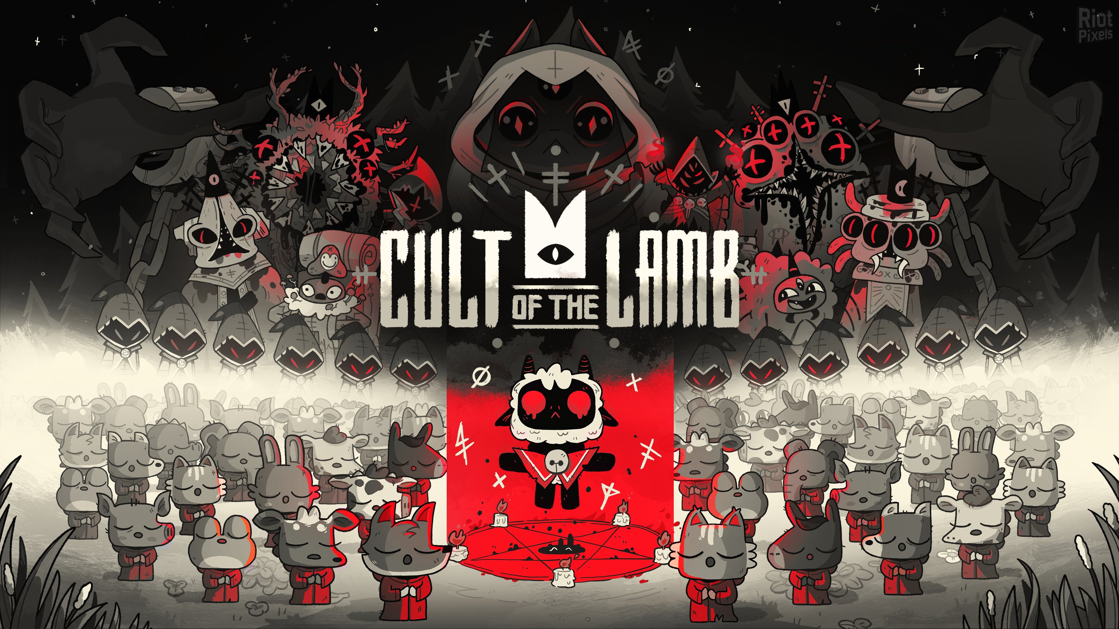 [17]-Cult of the Lamb: The One Who Waits Bundle – v1.4.3.588 + 24 DLCs/Bonuses Download-HohohoGames