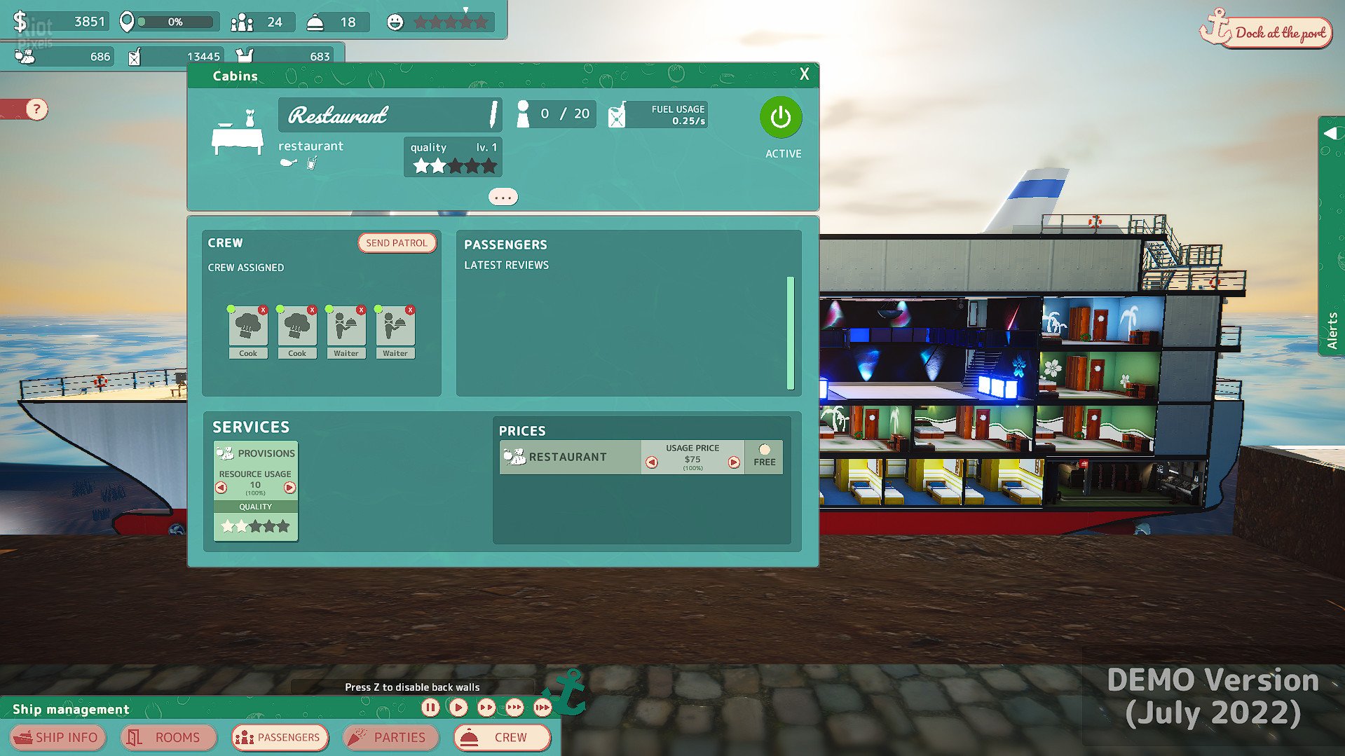 [5]-Cruise Ship Manager – v1.0.6 Download-HohohoGames