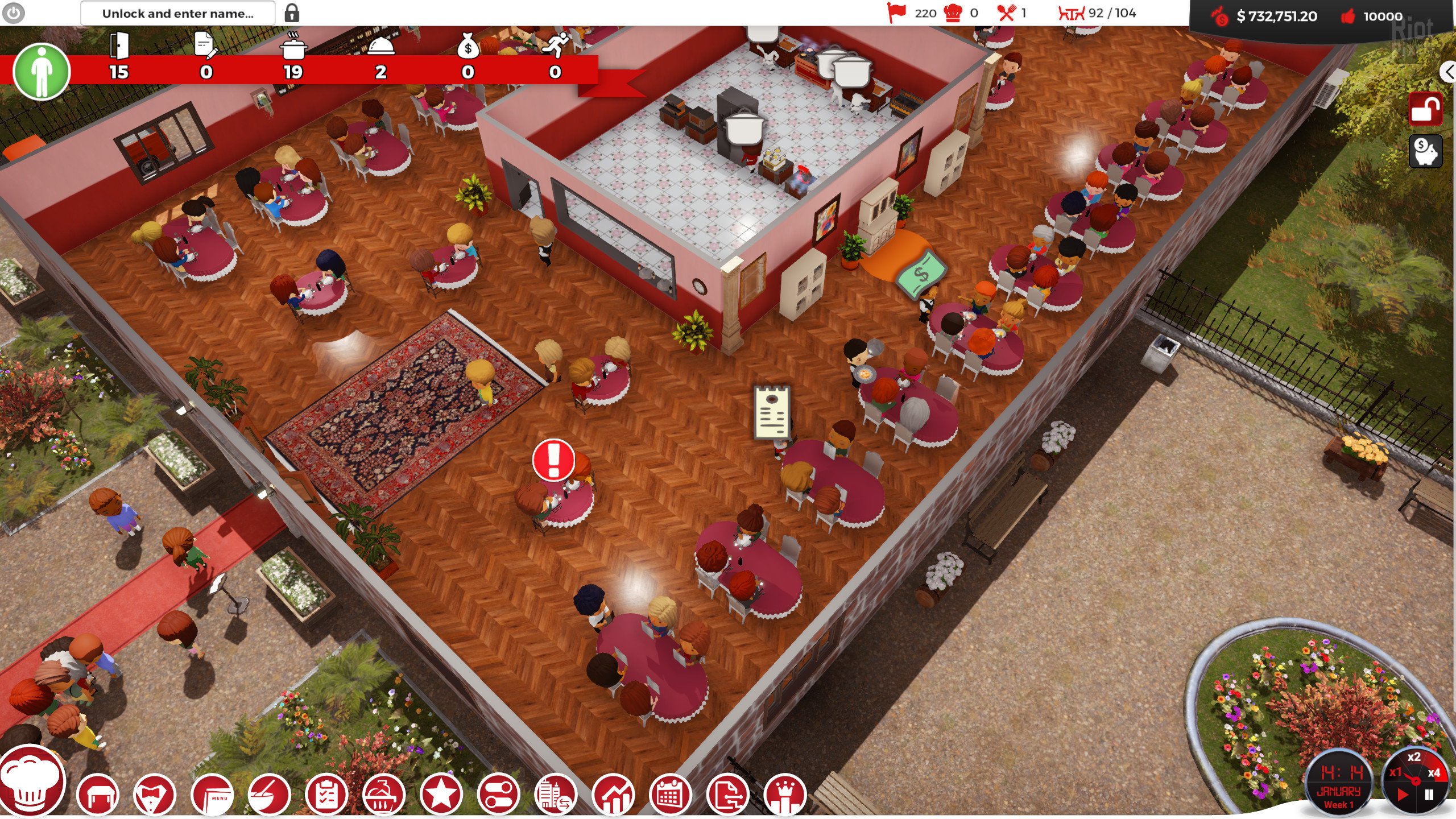 [7]-Chef: A Restaurant Tycoon Game – Full Menu Bundle, v1.51 + 3 DLCs Download-HohohoGames