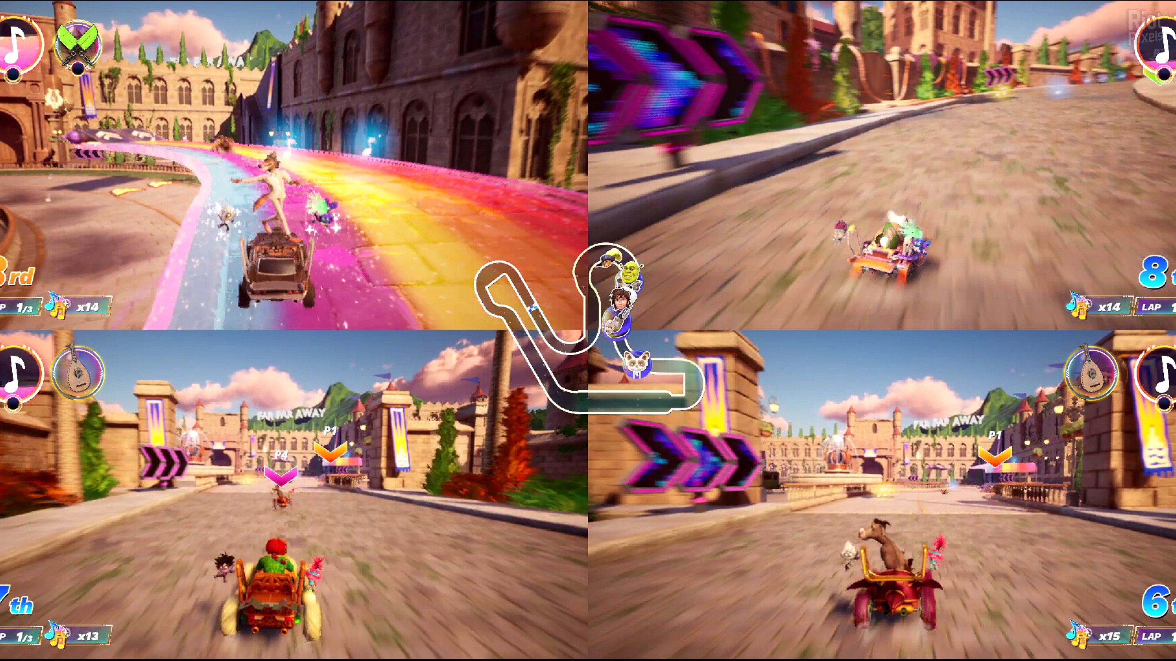 [9]-DreamWorks All-Star Kart Racing: Rally Edition + Rally Pack DLC Download-HohohoGames