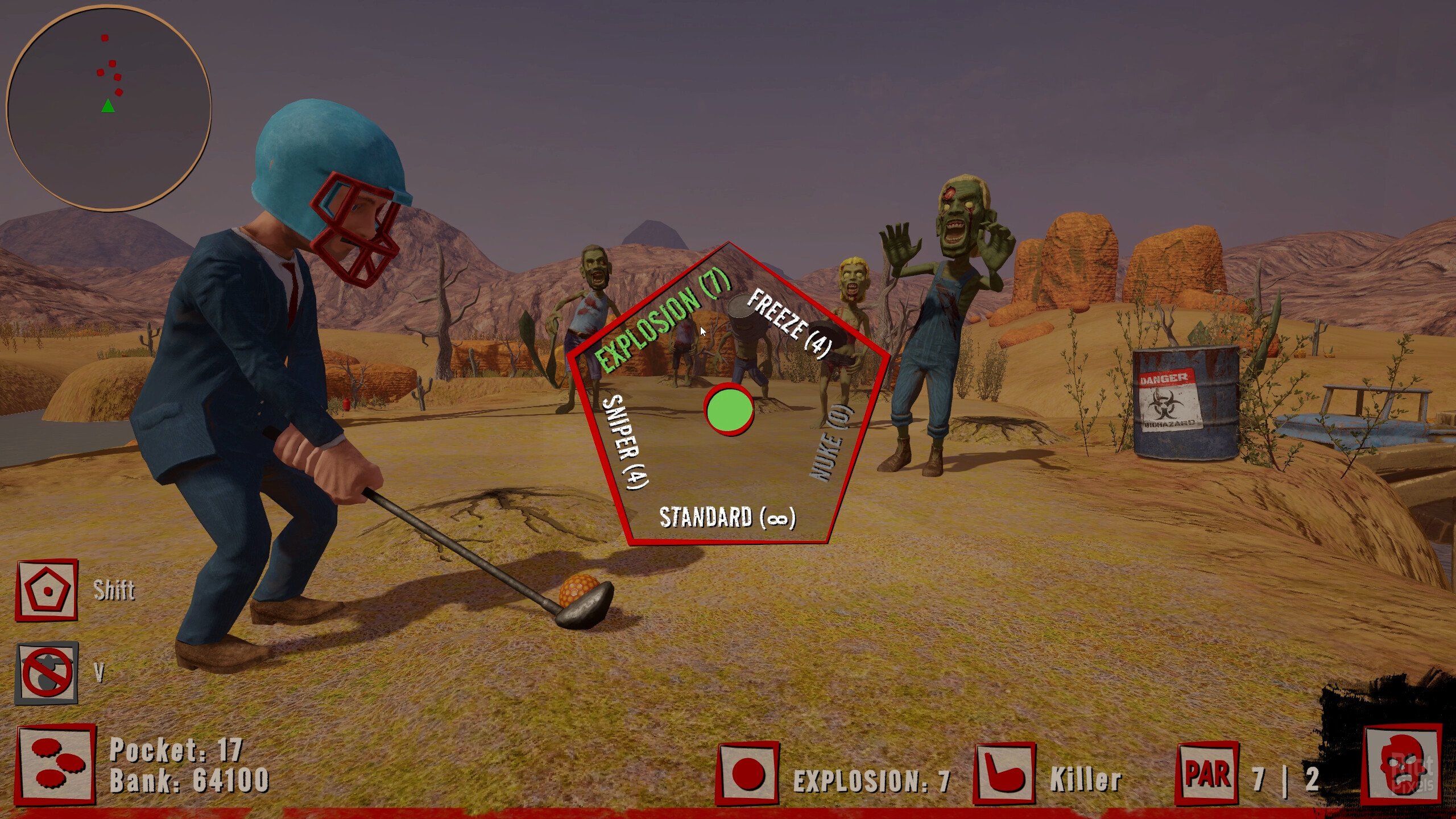 [3]-Golf VS Zombies – v0.9.30 Download-HohohoGames
