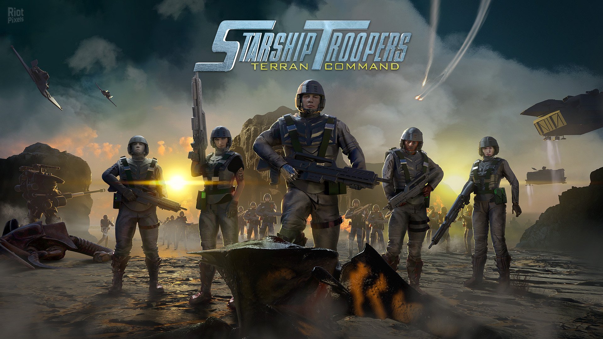 [19]-Starship Troopers: Terran Command – Complete Bundle, v3.0.1 + 2 DLCs Download-HohohoGames