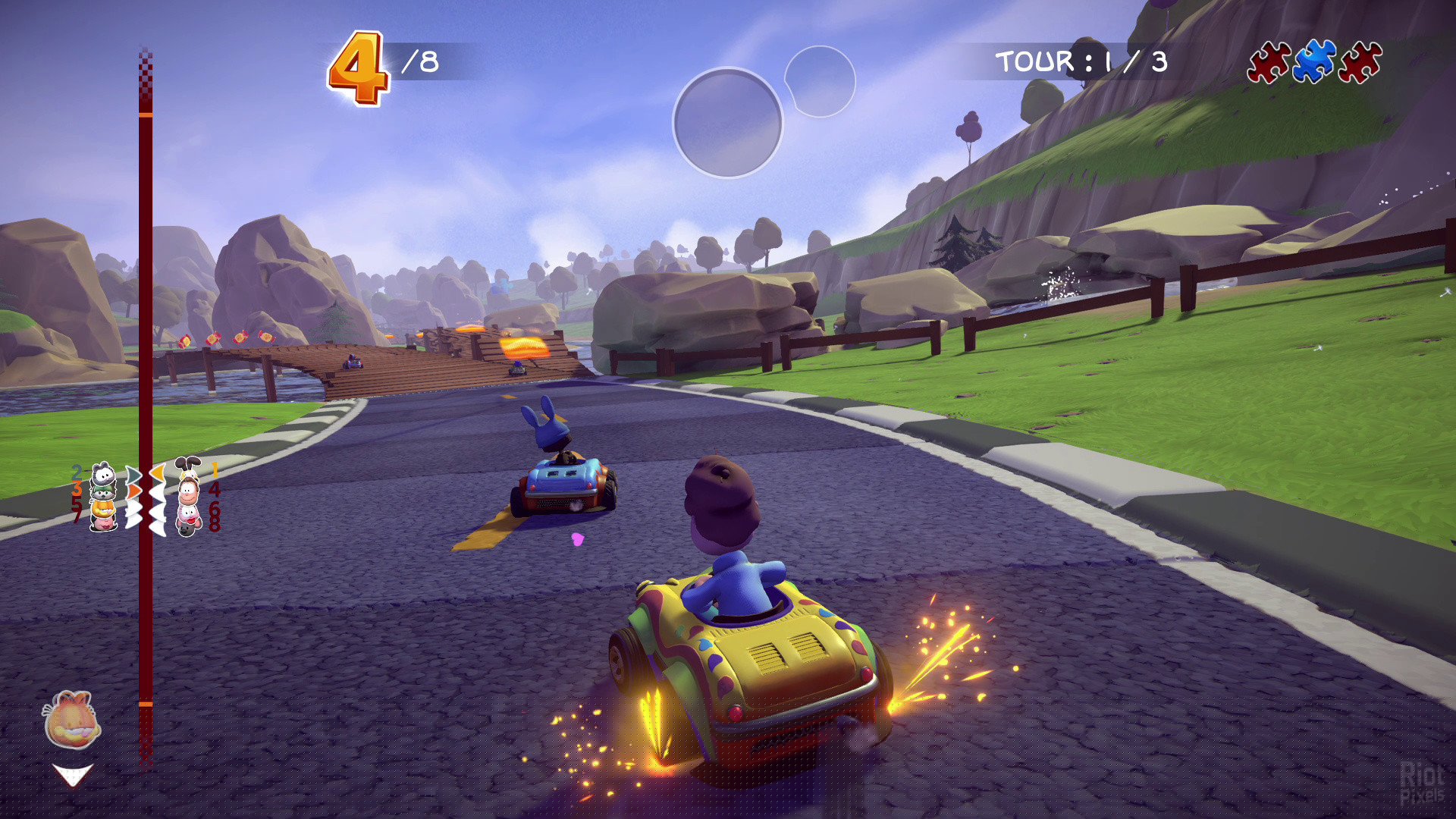 [8]-Garfield Kart: Furious Racing Download-HohohoGames