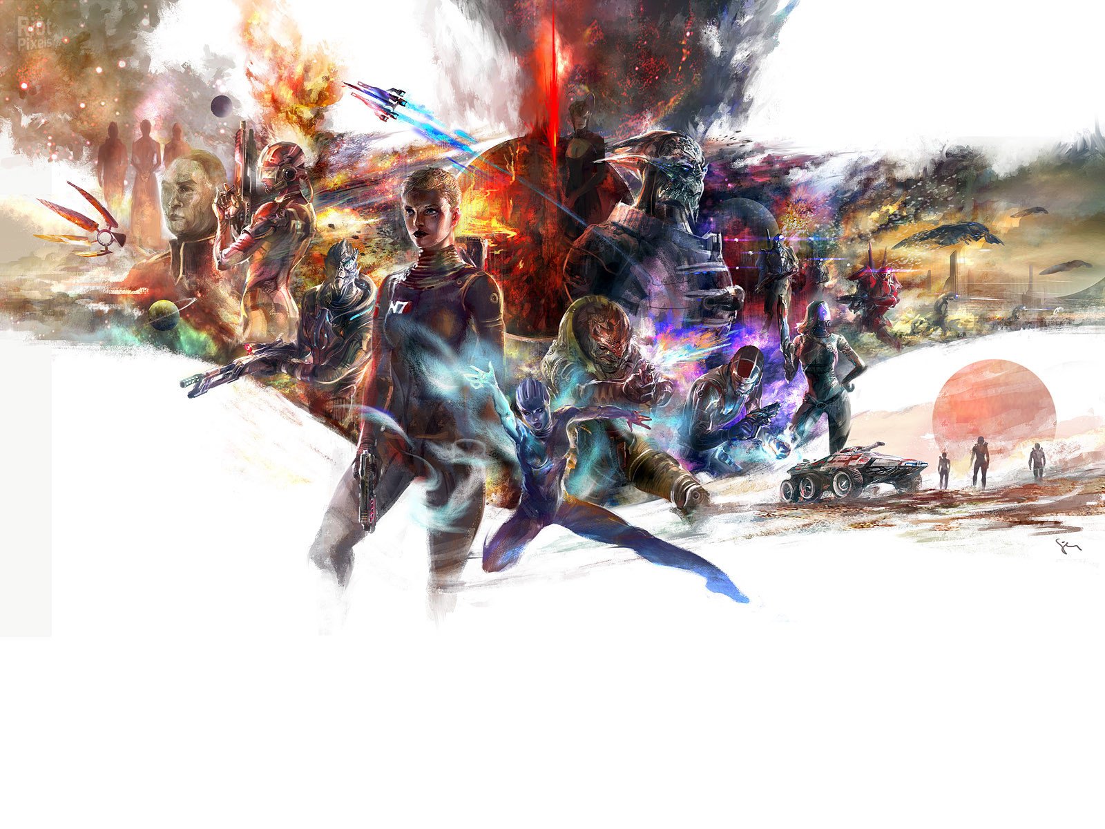 [18]-Mass Effect – v1.02 + 2 DLCs + Bonus Content Download-HohohoGames