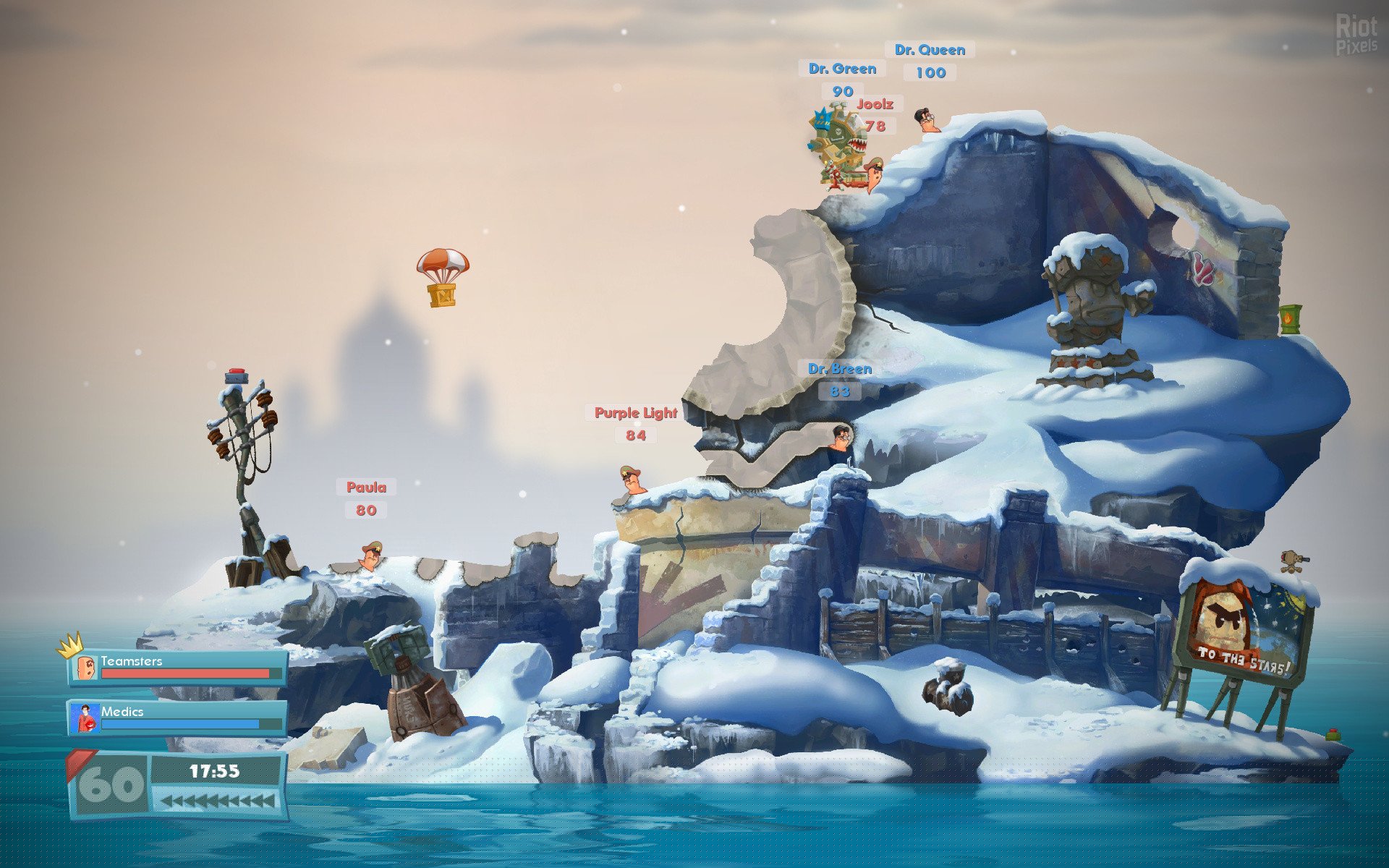 [8]-Worms W.M.D. + All-Stars DLC + Wormhole Update Download-HohohoGames