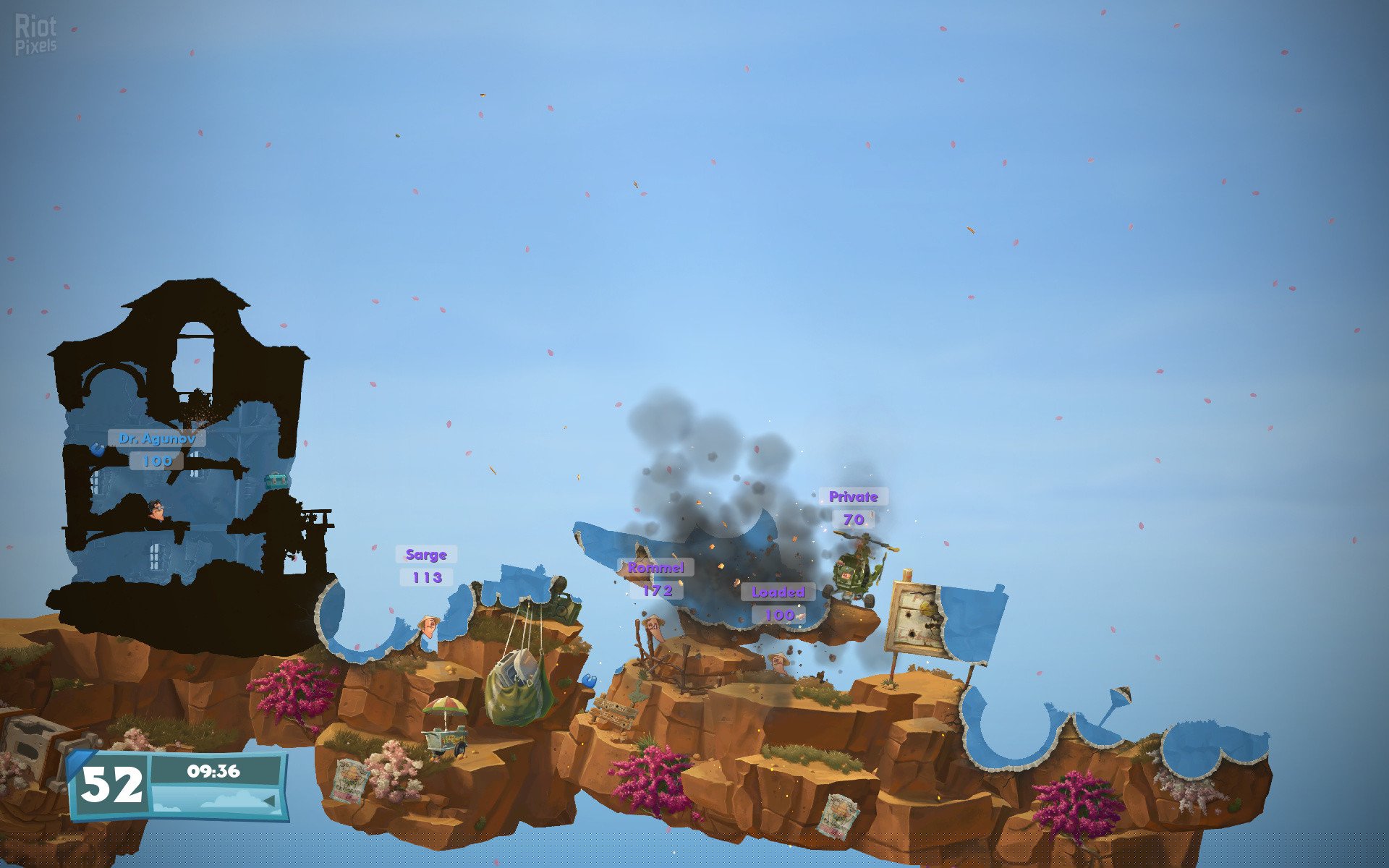 [12]-Worms W.M.D. + All-Stars DLC + Wormhole Update Download-HohohoGames