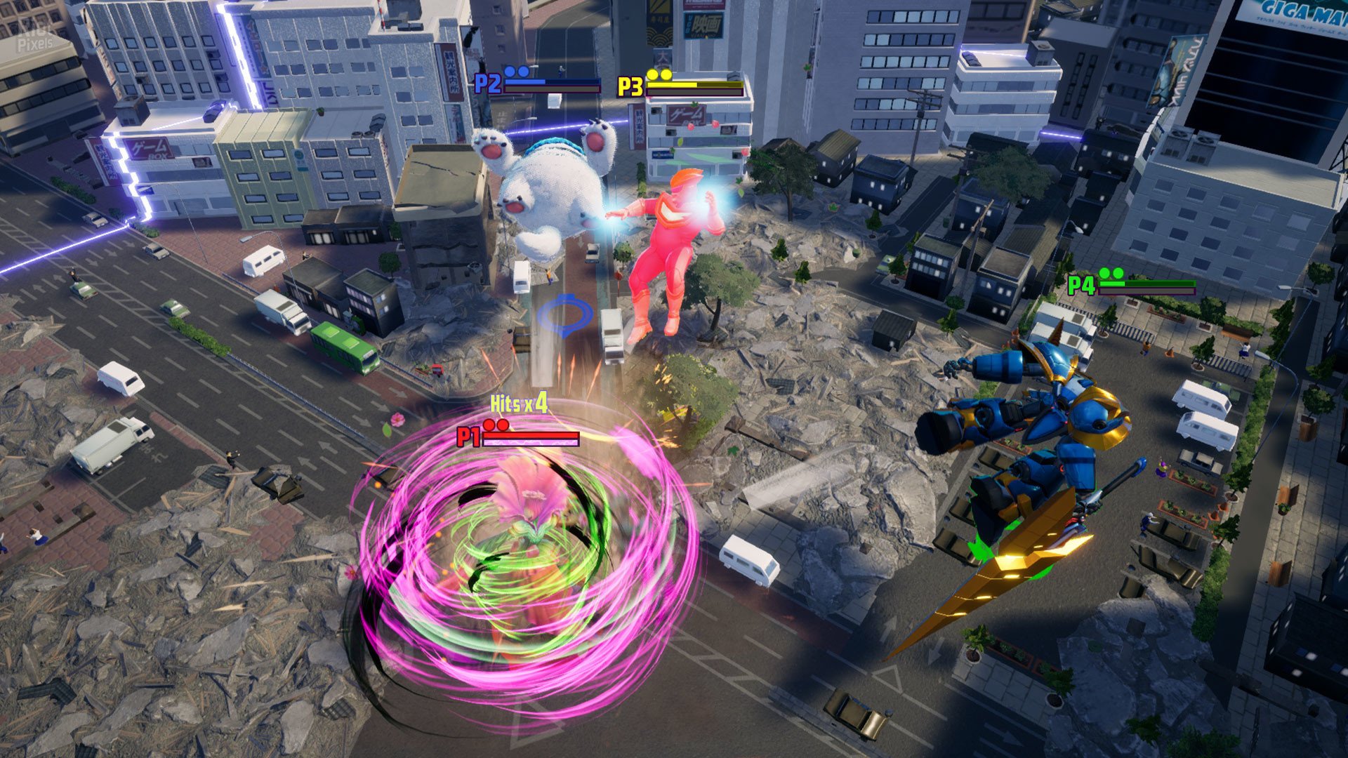 [12]-GigaBash – v1.5.2 + 5 DLCs Download-HohohoGames