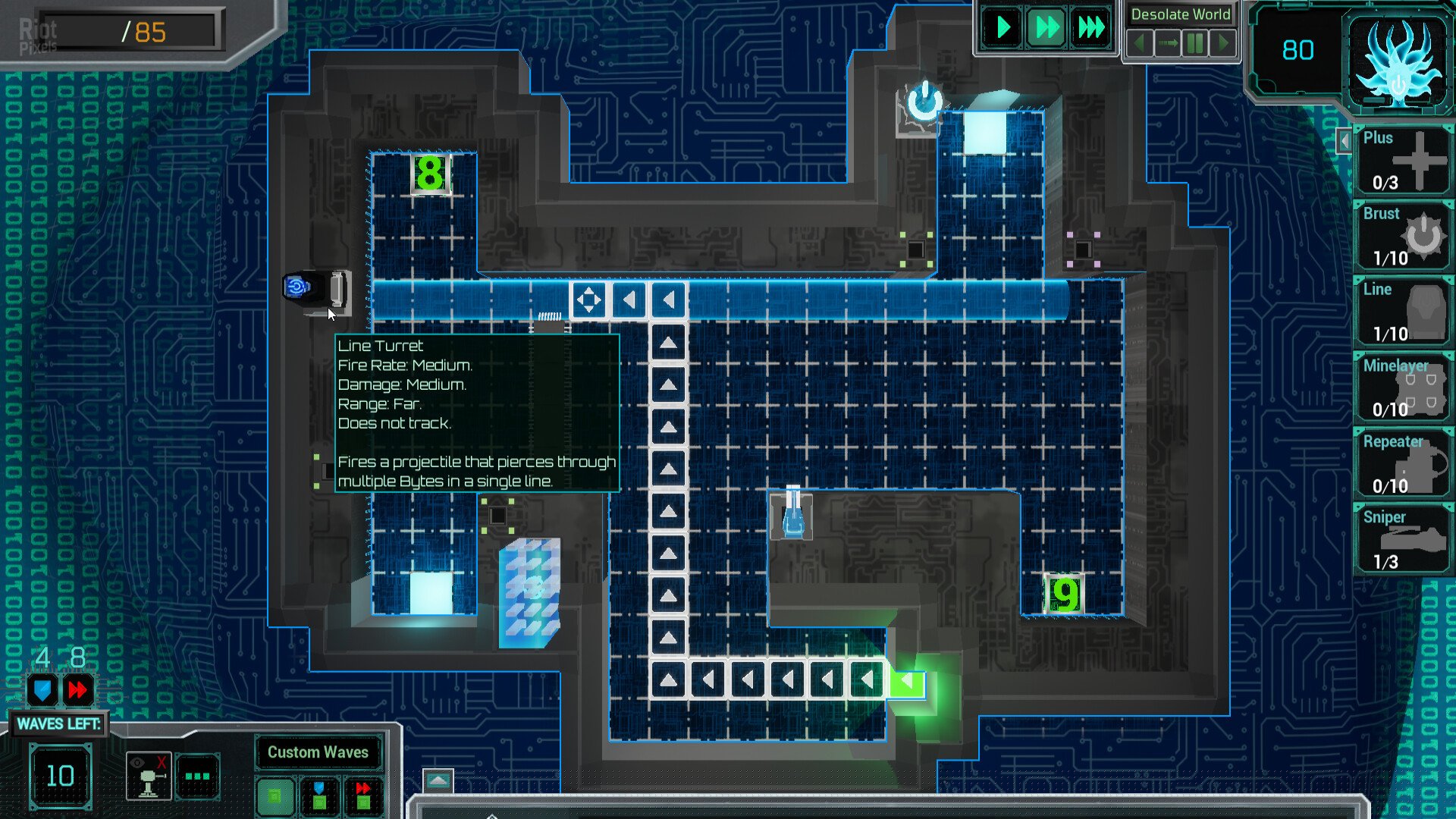 [9]-Bytes: The Reverse Tower Defense Download-HohohoGames