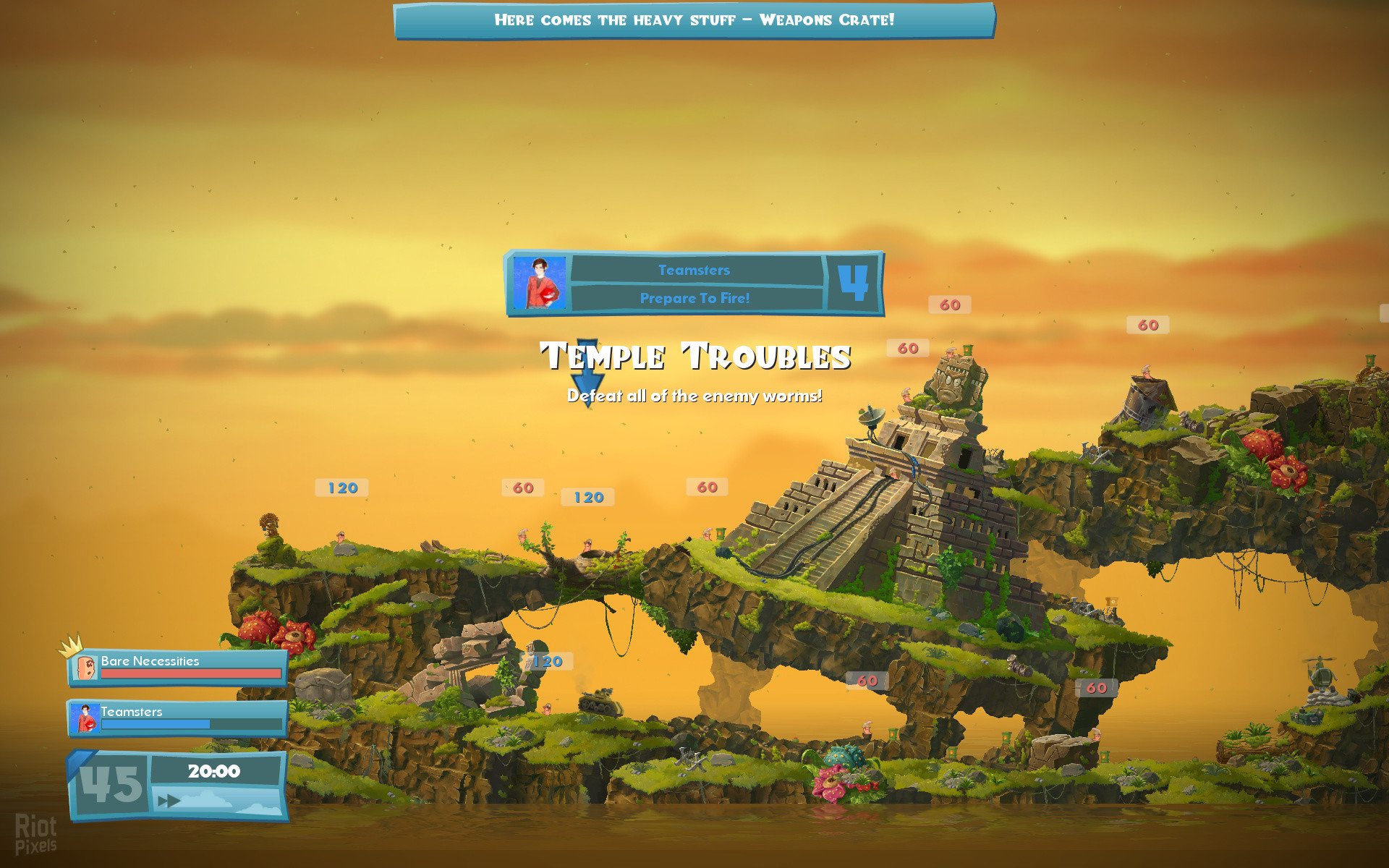 [10]-Worms W.M.D. + All-Stars DLC + Wormhole Update Download-HohohoGames