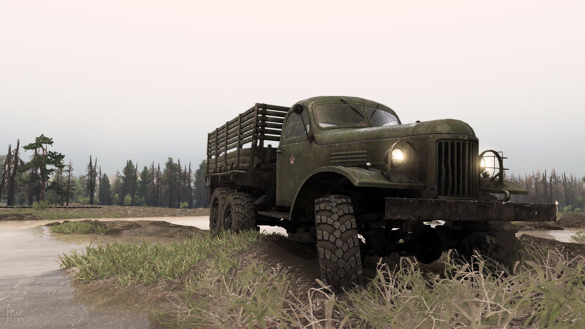 [13]-Spintires: The Original Game – v1.7.1 + 6 DLCs Download-HohohoGames