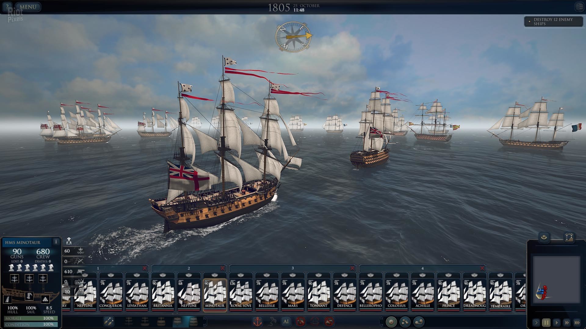 Ultimate Admiral: Age of Sail – v1.0.0 rev.37327 + Barbary War DLC Download-HohohoGames