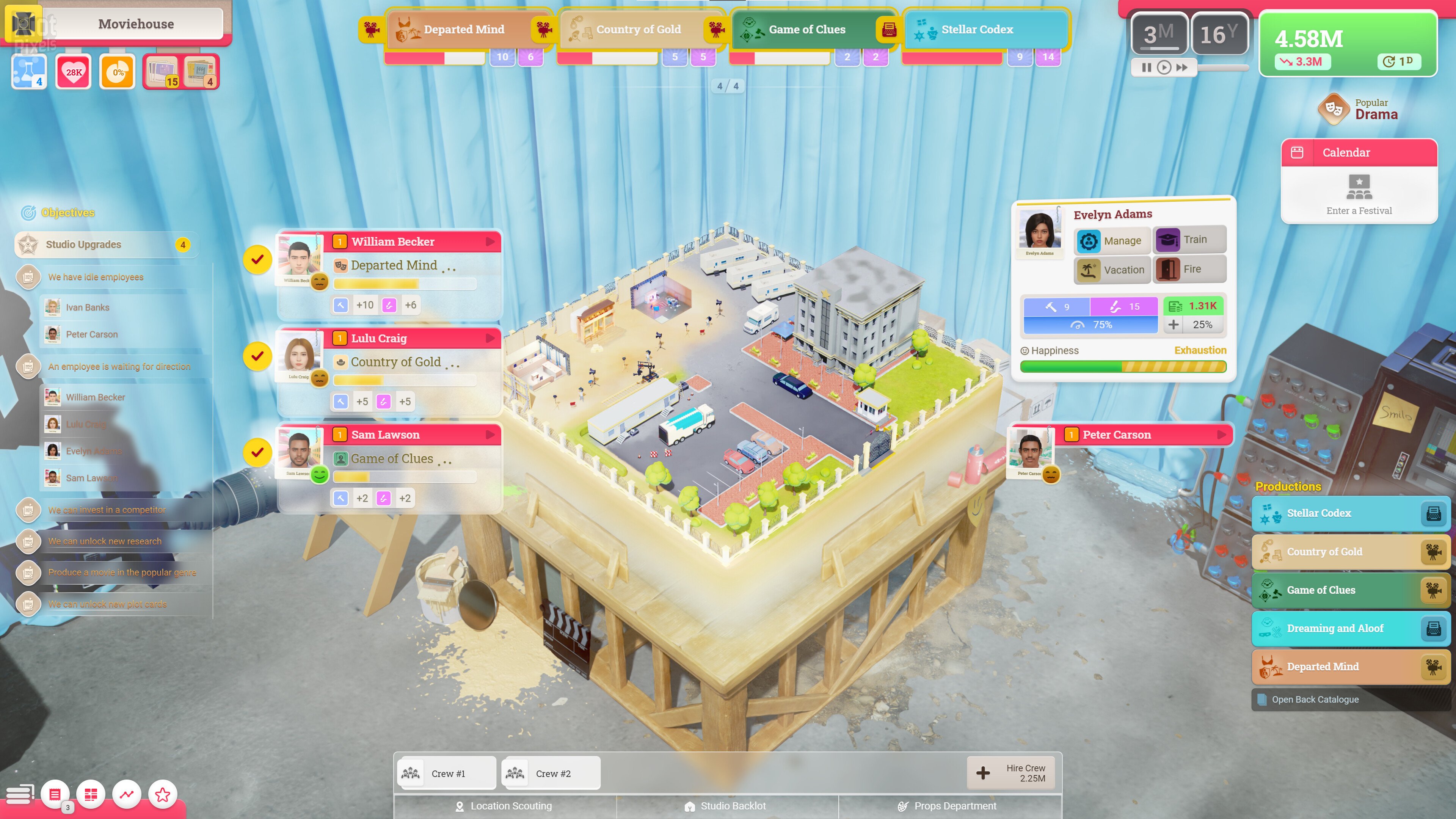 [4]-Moviehouse: The Film Studio Tycoon – v1.4.0 Download-HohohoGames