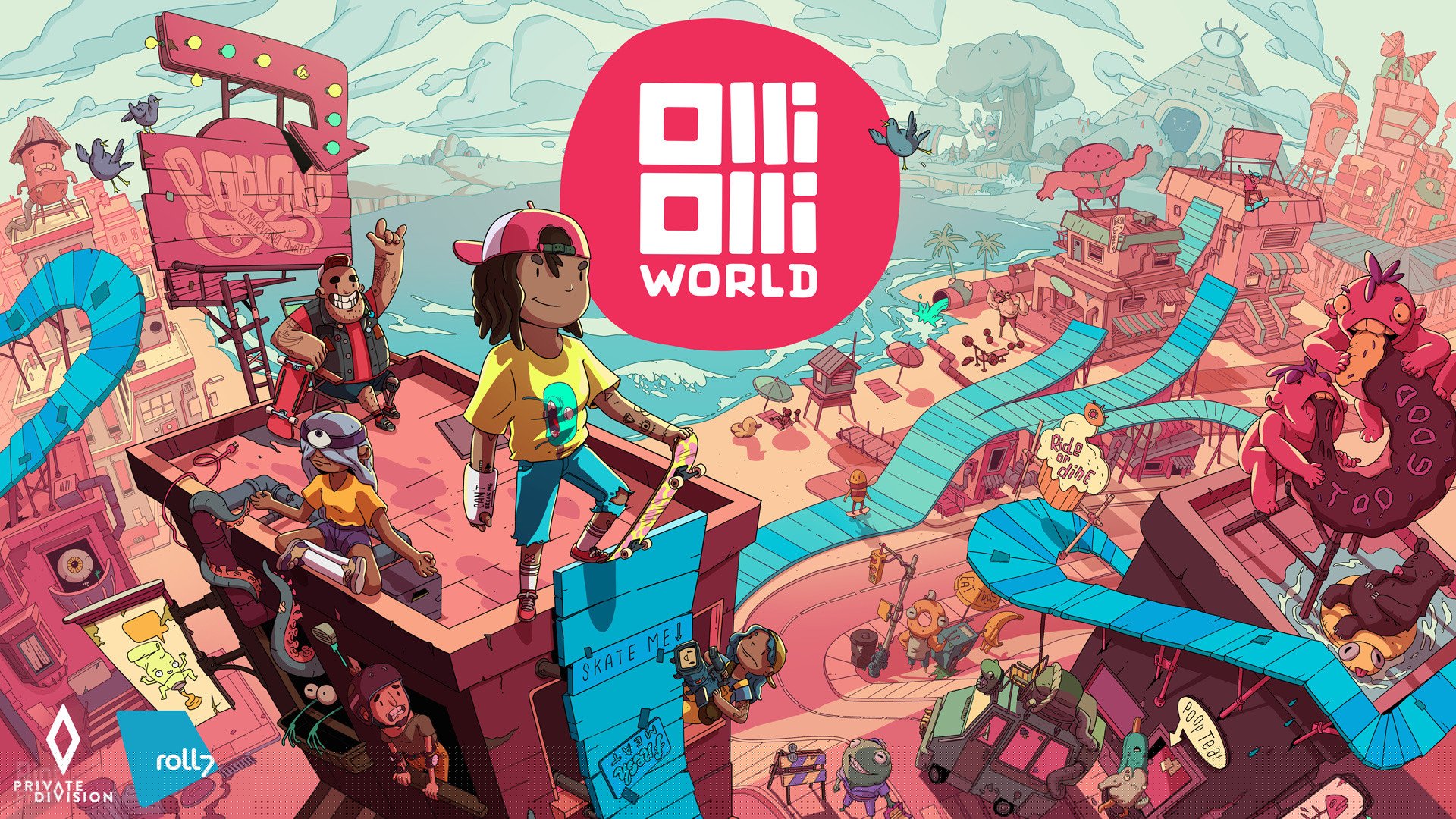 [10]-OlliOlli World + 2 DLCs Download-HohohoGames