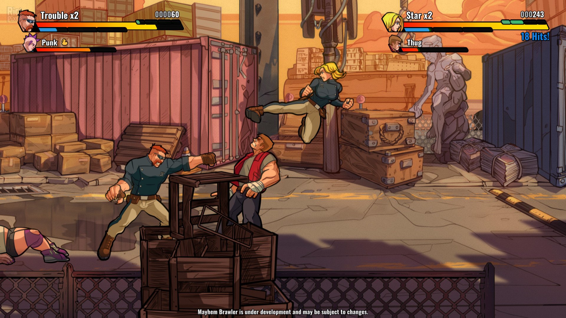 [3]-Mayhem Brawler – v2.1.9 Download-HohohoGames