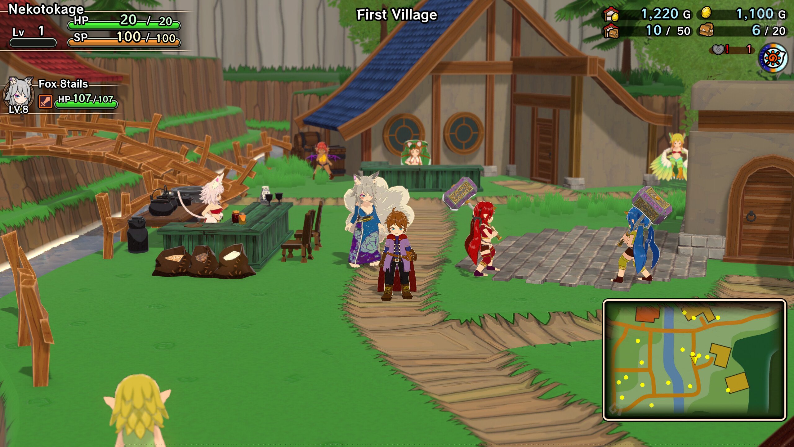 [4]-Monster Girls and the Mysterious Adventure – Remastered Edition, v1.3.14200 Download-HohohoGames