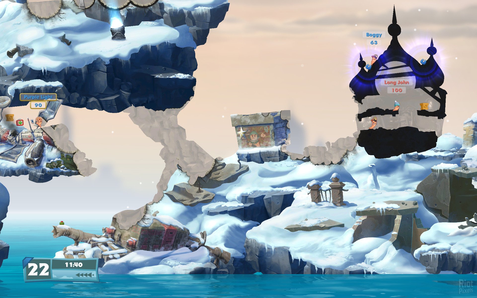[15]-Worms W.M.D. + All-Stars DLC + Wormhole Update Download-HohohoGames