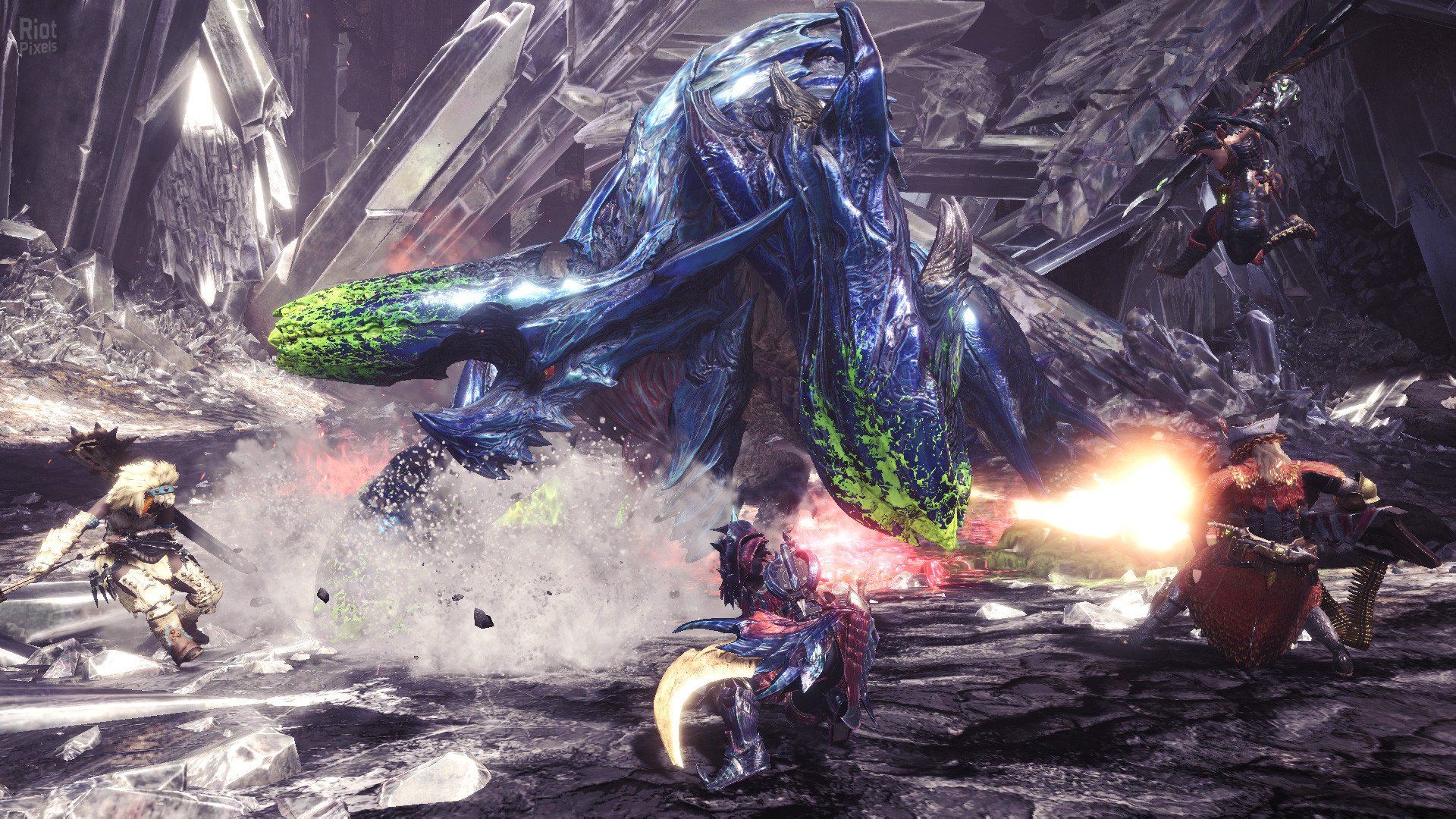 [5]-Monster Hunter World: Iceborne – Master Edition – v15.11.01/421471 + 242 DLCs + HRTP Download-HohohoGames