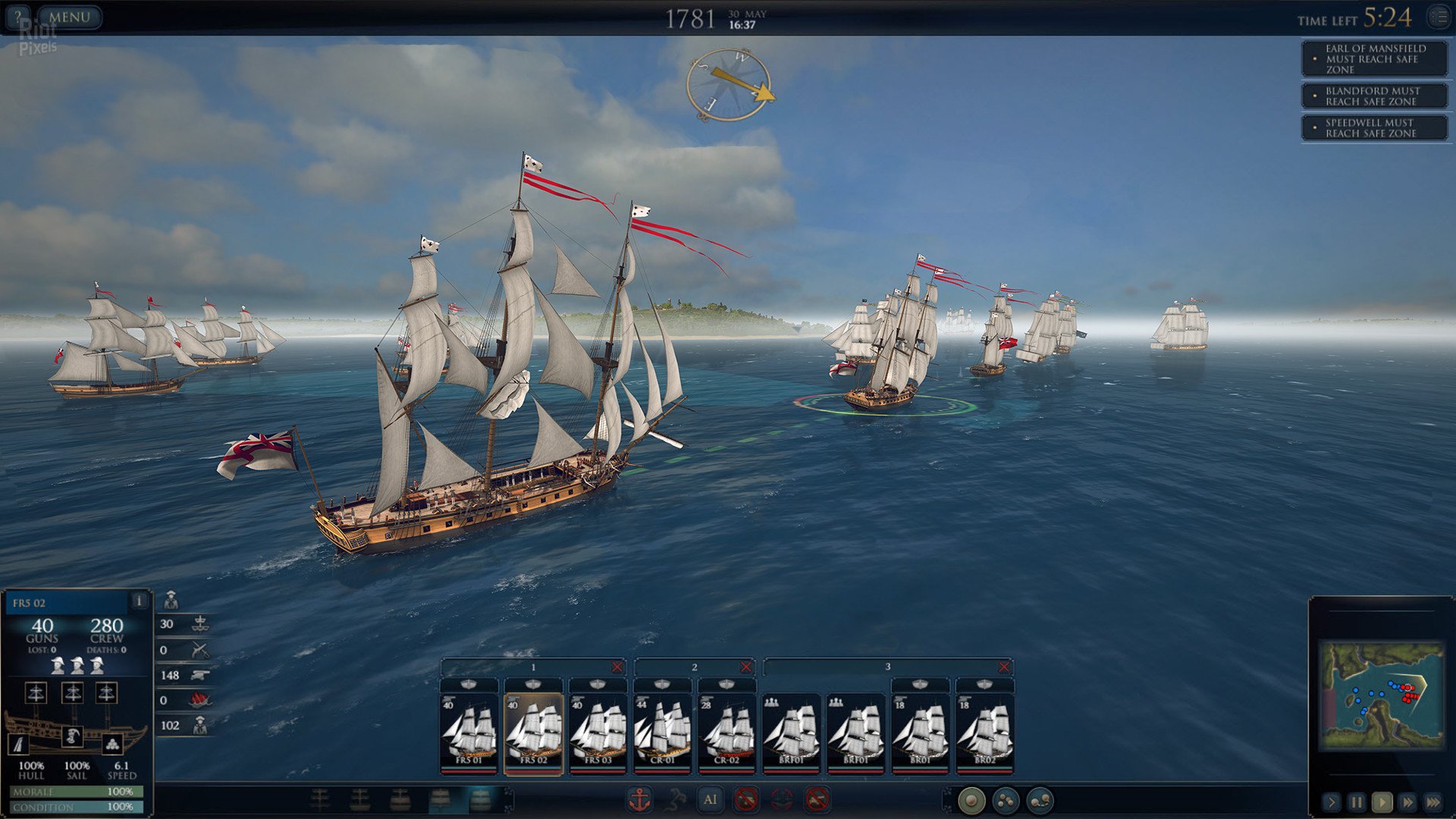 [11]-Ultimate Admiral: Age of Sail – v1.0.0 rev.37327 + Barbary War DLC Download-HohohoGames