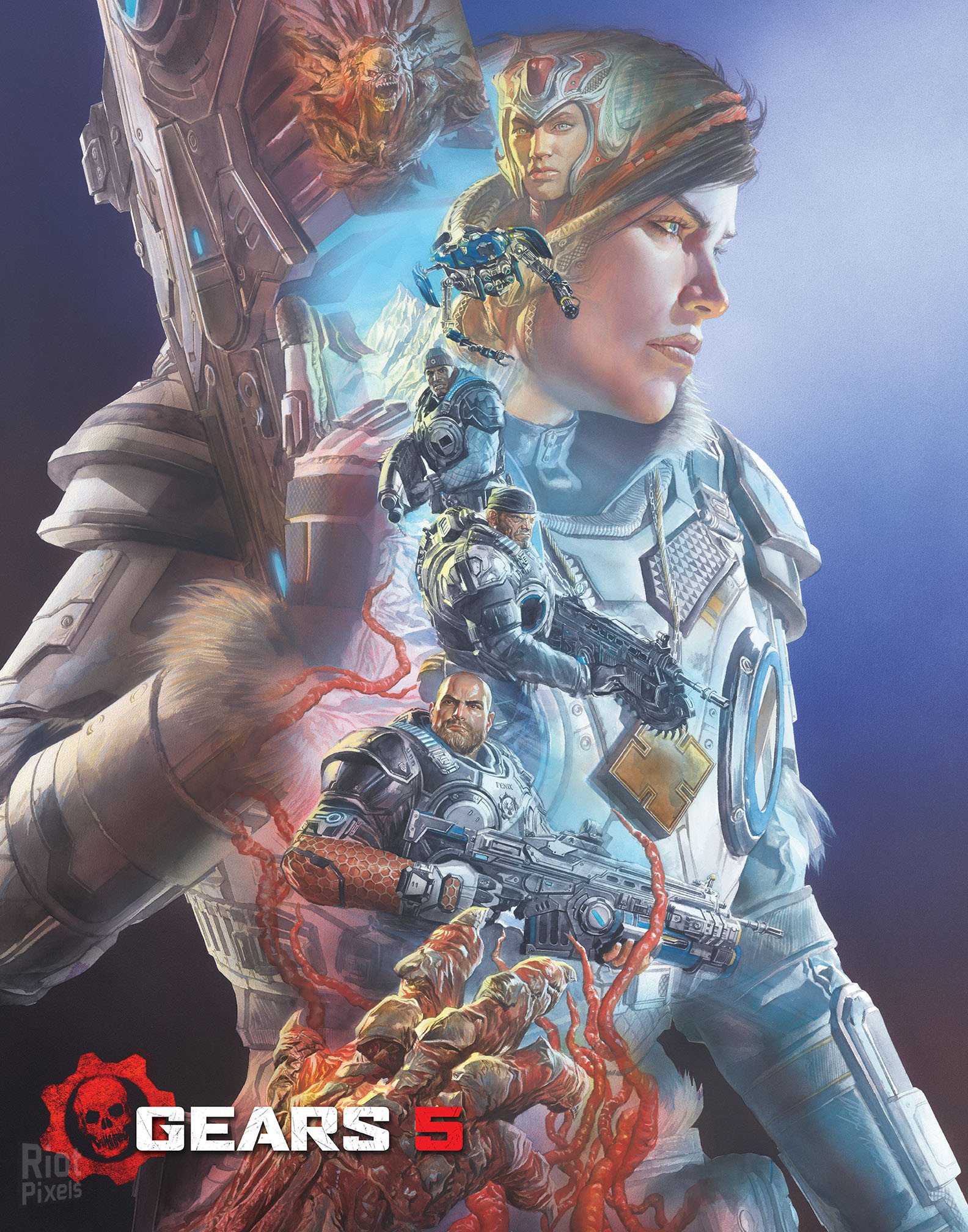 [32]-Gears 5 – v1.1.97.0 + 4 DLCs + Multiplayer Download-HohohoGames