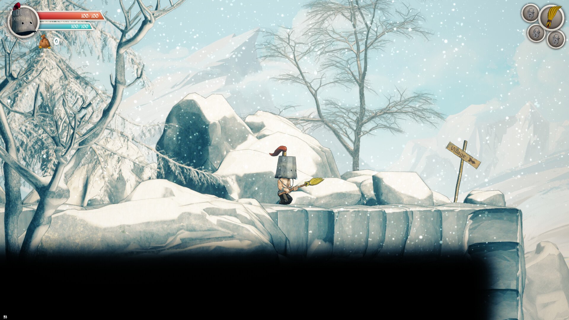 [12]-Clunky Hero: Game, Art and Music Bundle – v1.0.2 + Bonus Content Download-HohohoGames
