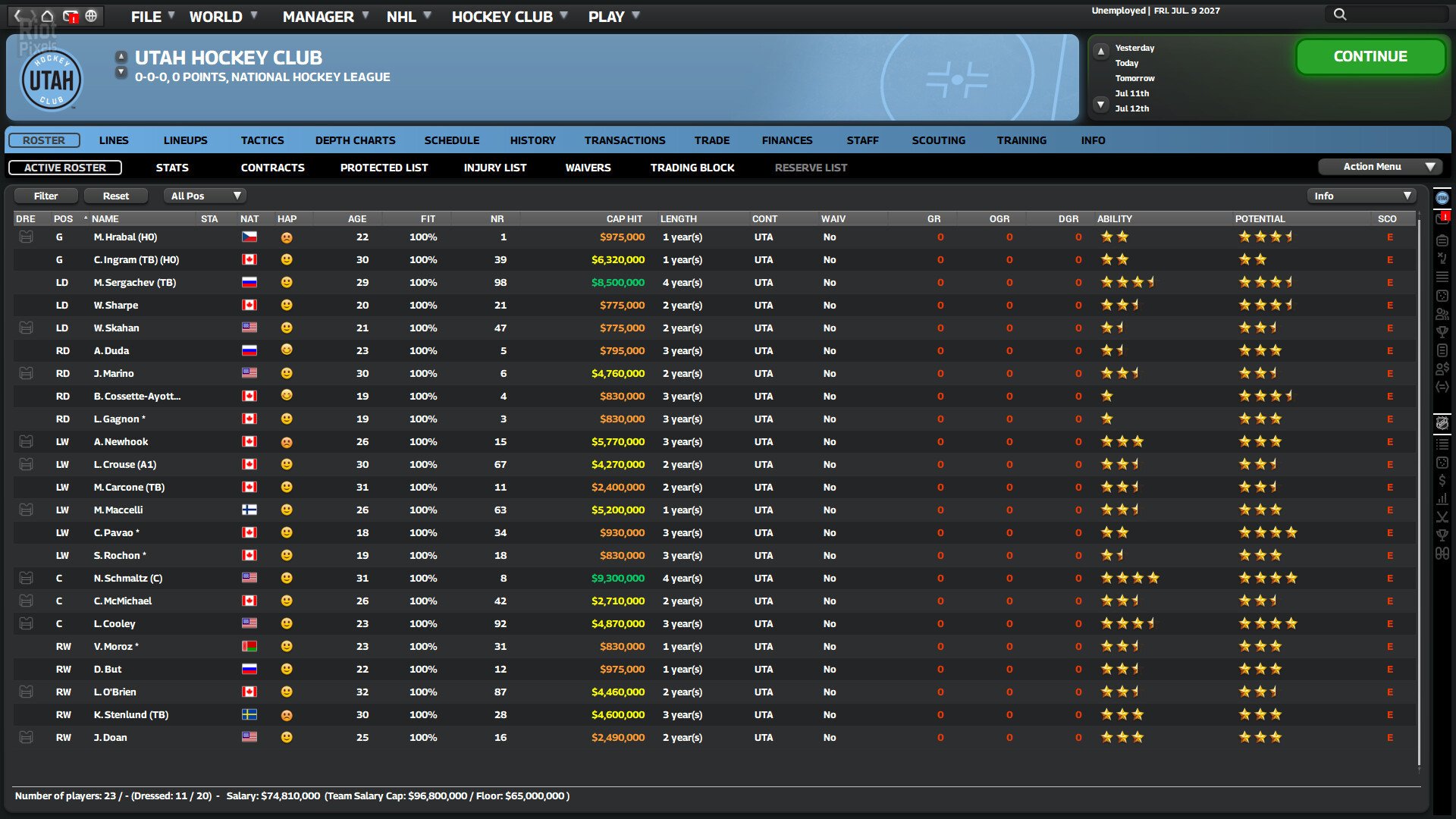 [13]-Franchise Hockey Manager 11 – v11.1 Build 17 Download-HohohoGames