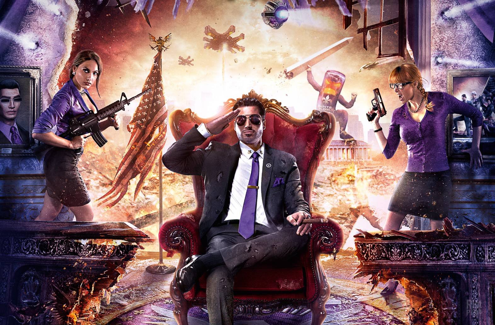 [22]-Saints Row IV: Re-Elected – Build 10105076 (Crossplay Update) + 26 DLCs + Windows 7 Fix Download-HohohoGames