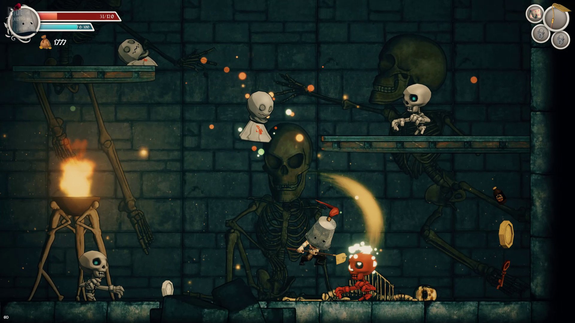 [14]-Clunky Hero: Game, Art and Music Bundle – v1.0.2 + Bonus Content Download-HohohoGames