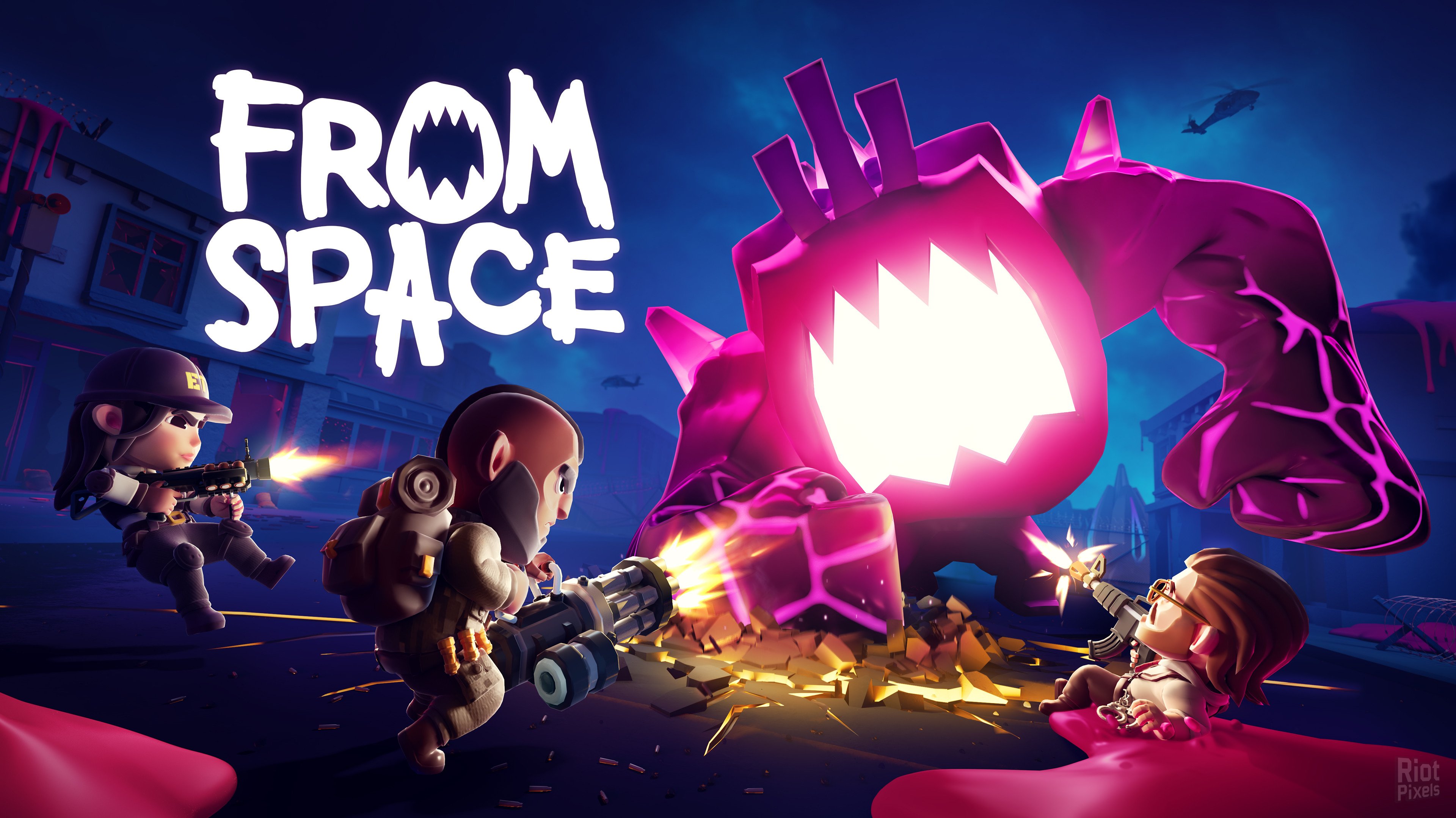 [12]-From Space: Game and Soundtrack Bundle, v1.1.2160 (Horde Mode Update) + 5 DLCs + Bonus Content Download-HohohoGames