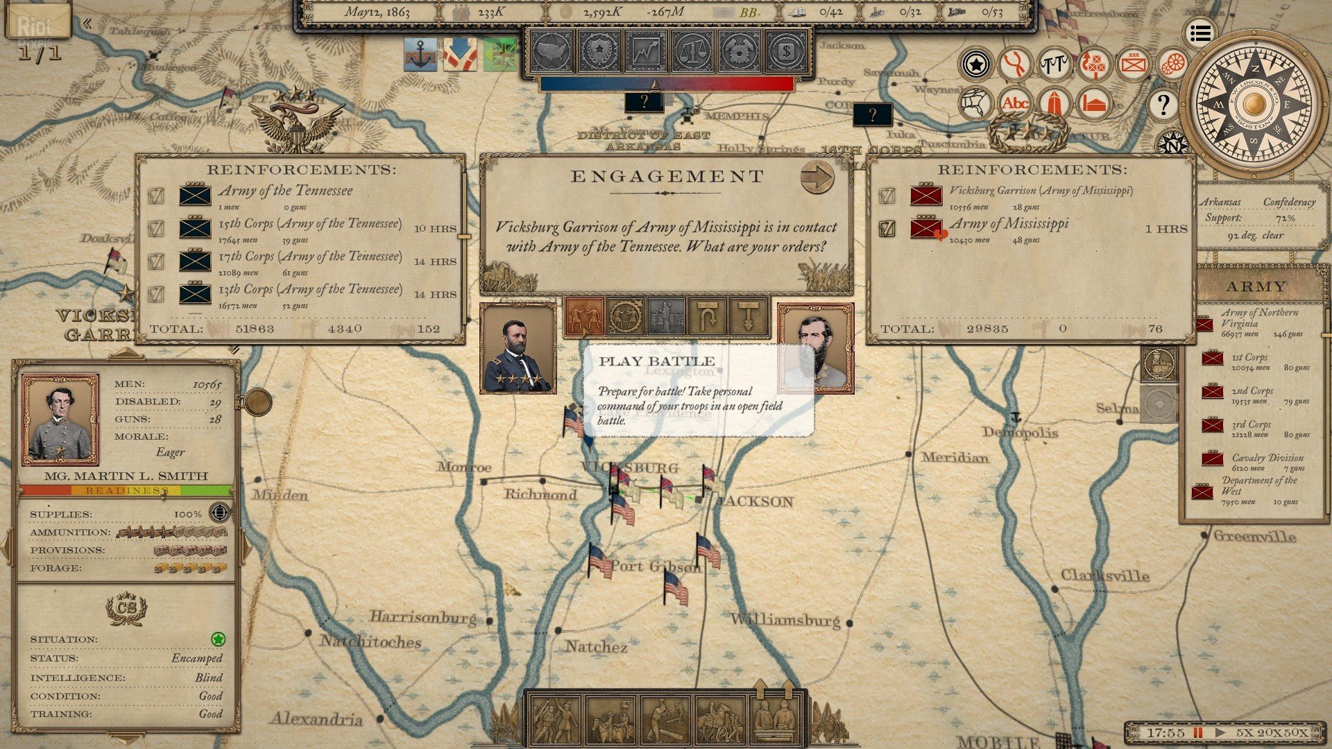 [7]-Grand Tactician: The Civil War (1861-1865) Complete – v1.1227 + DLC + Bonus Content Download-HohohoGames