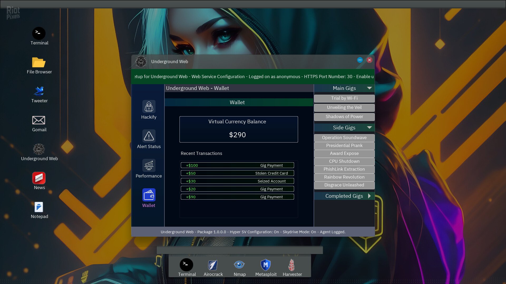[3]-Anonymous Hacker Simulator – v1.0 + Windows 7 Fix Download-HohohoGames