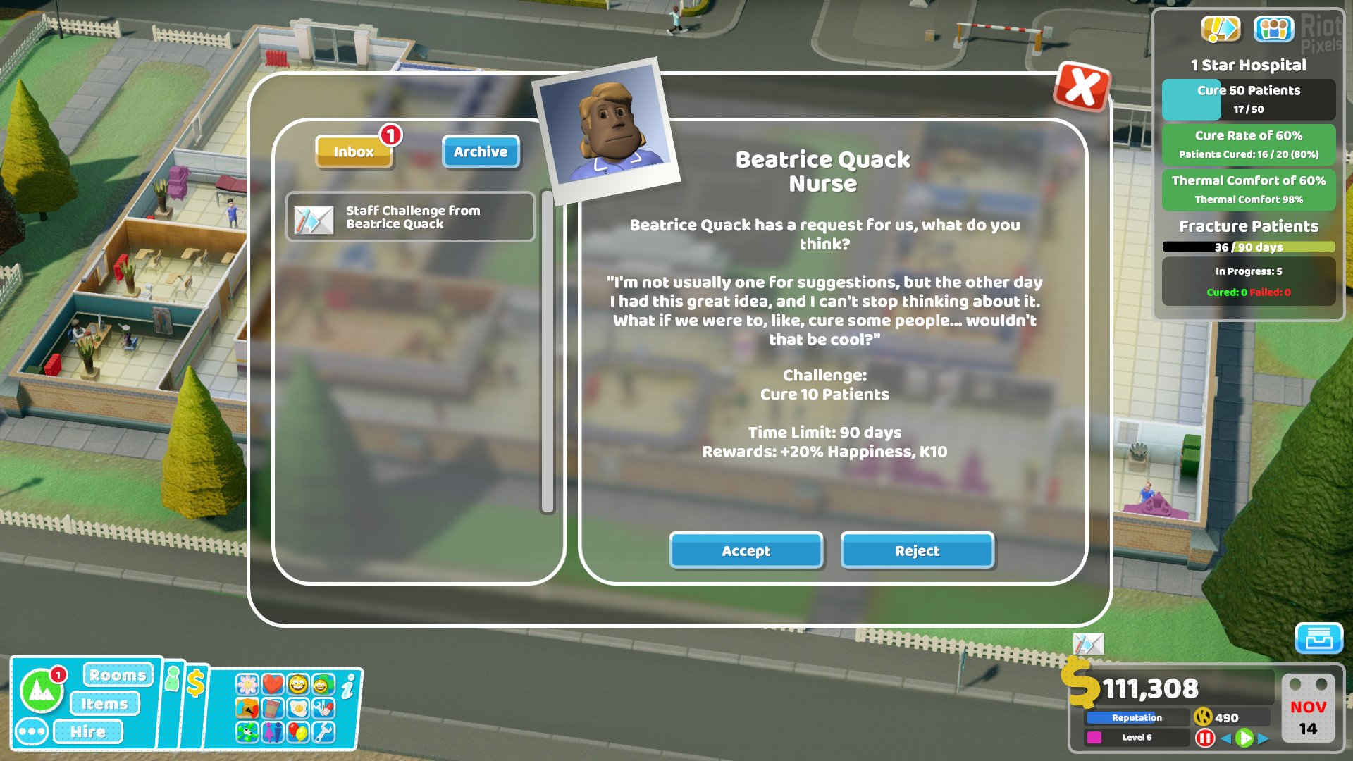 [4]-Two Point Hospital – v1.29.36 + 15 DLCs Download-HohohoGames