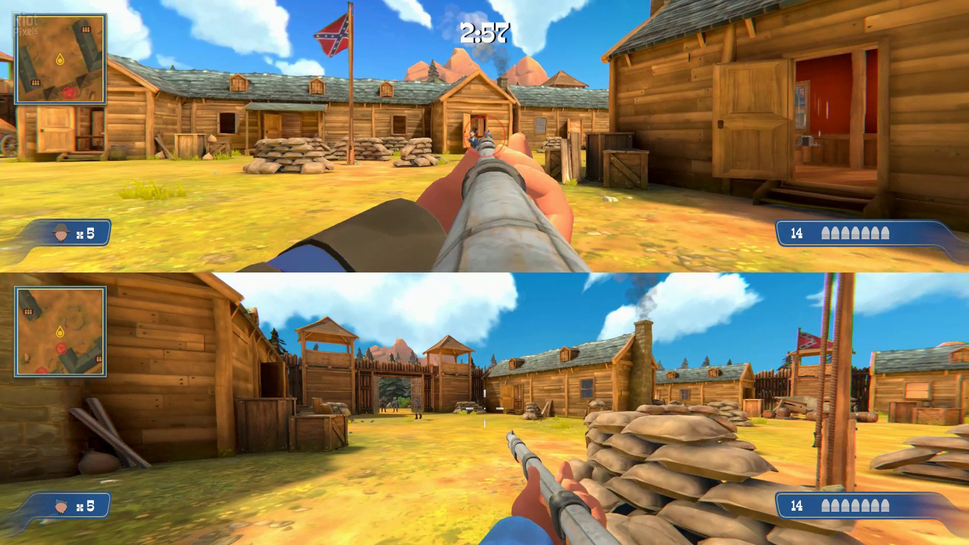 [5]-The Bluecoats: North & South + The Bluecoats: North vs South Download-HohohoGames