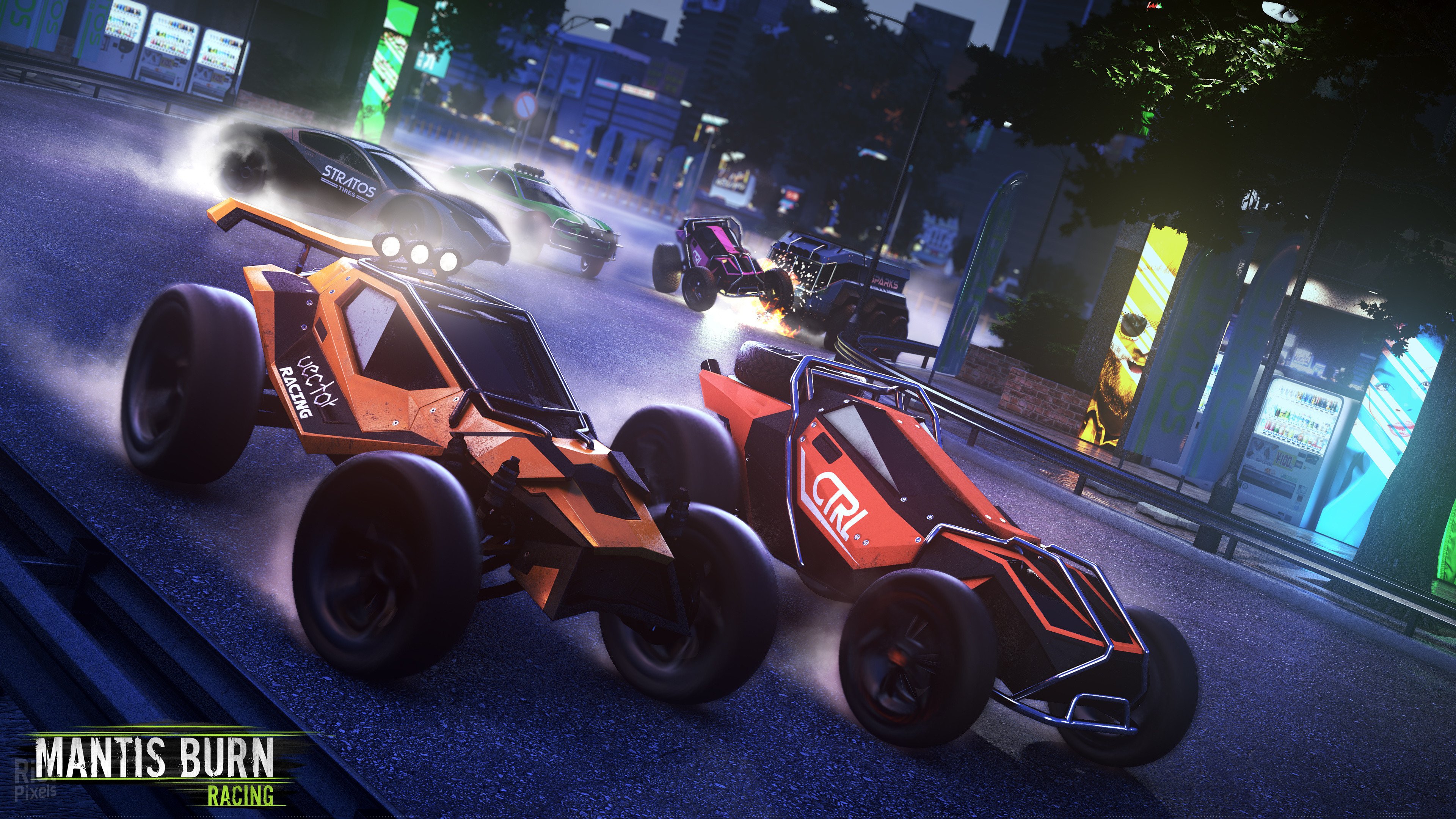 [23]-Mantis Burn Racing + 3 DLCs Download-HohohoGames
