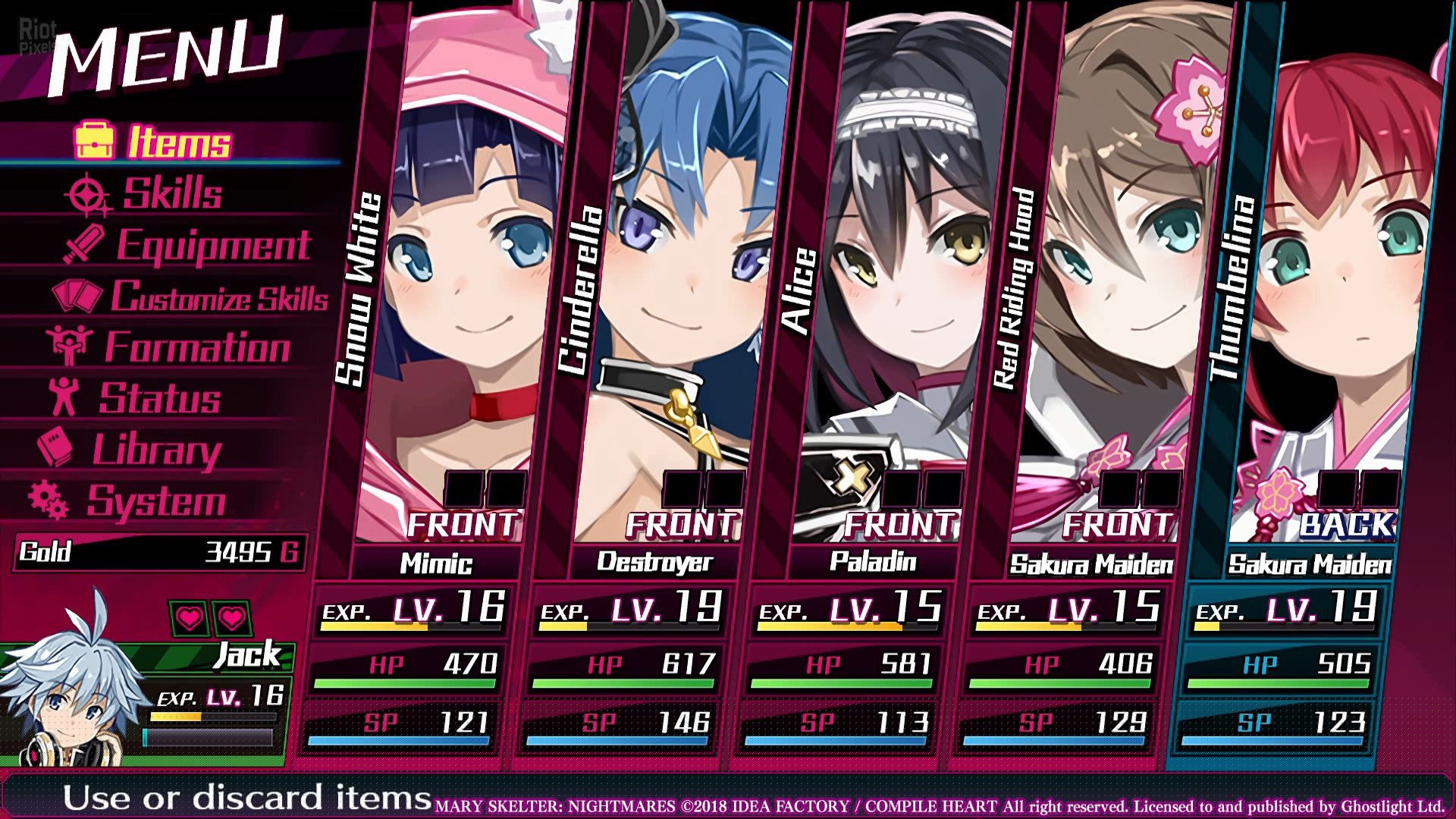 [12]-Mary Skelter: Nightmares + 6 DLCs Download-HohohoGames