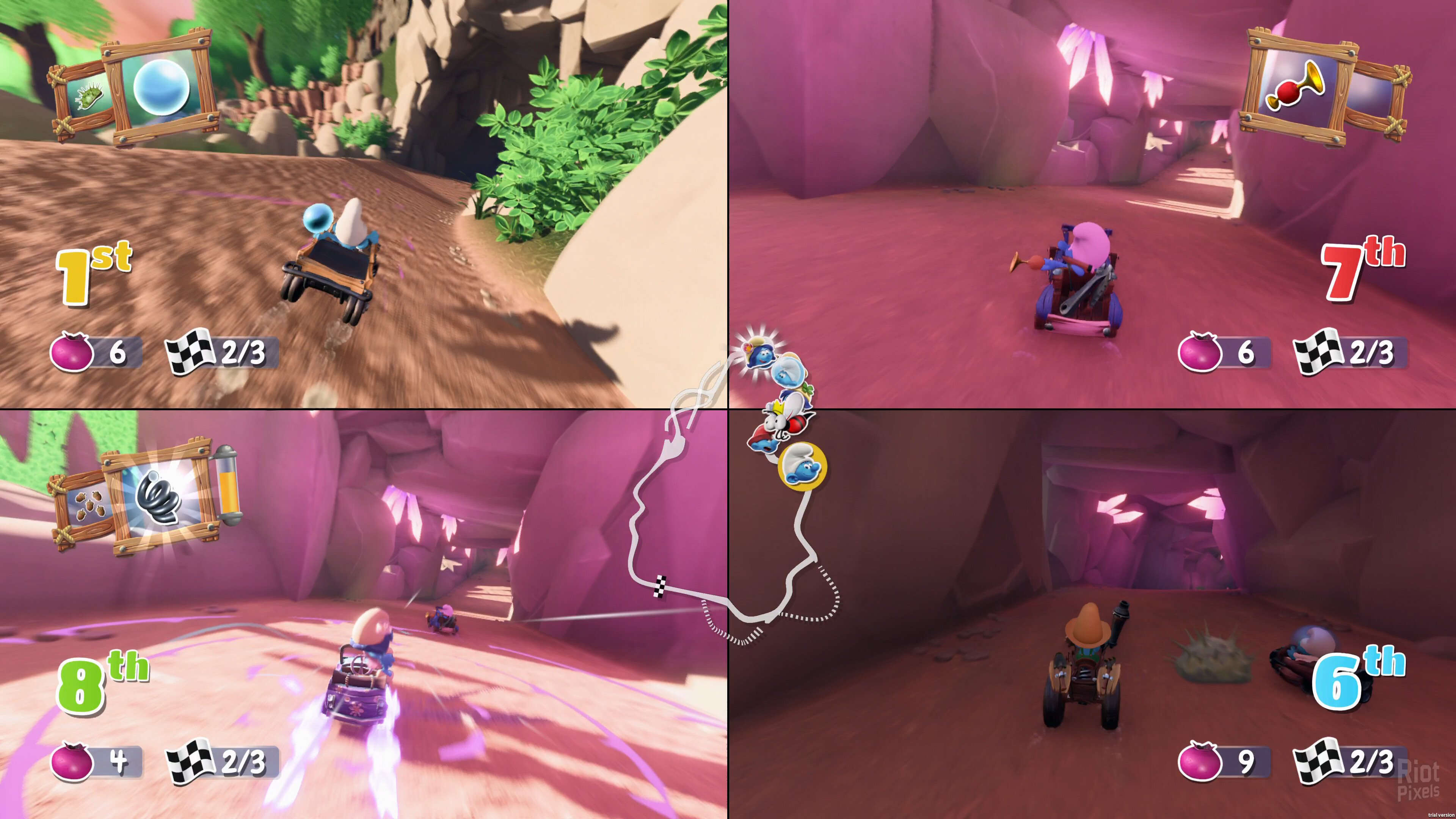 [4]-Smurfs Kart Download-HohohoGames