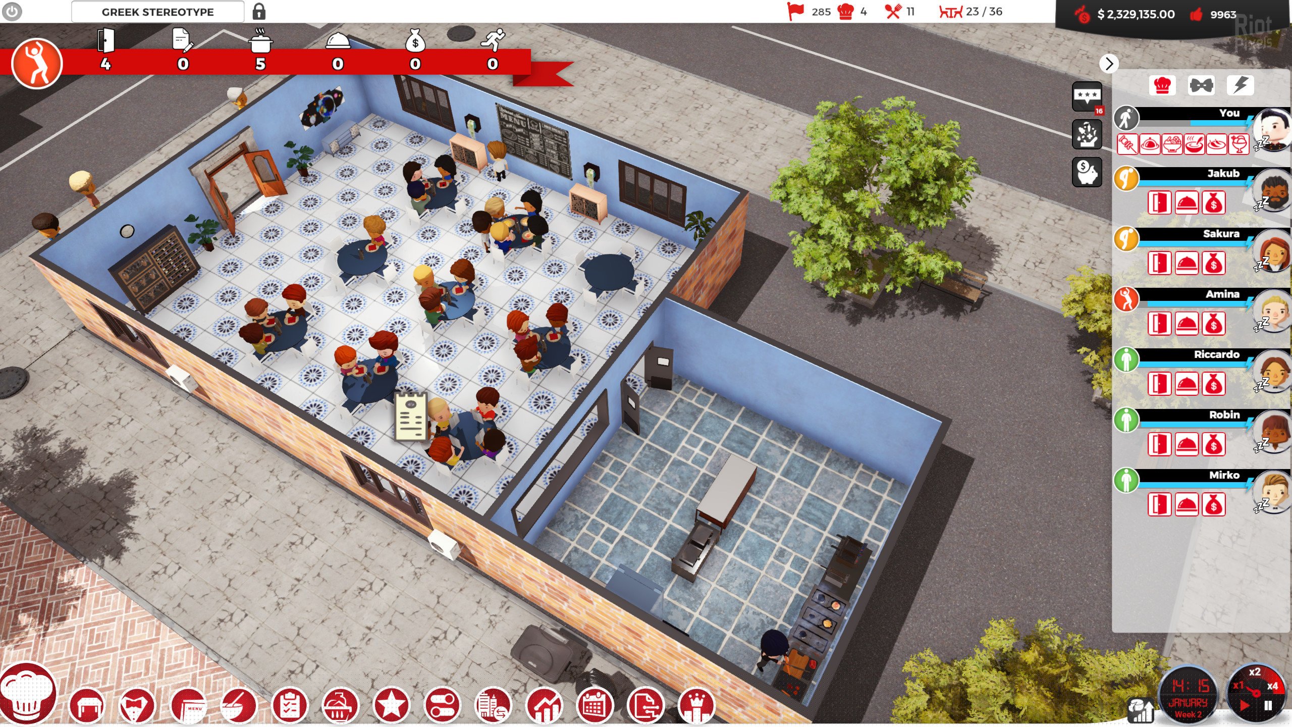 [5]-Chef: A Restaurant Tycoon Game – Full Menu Bundle, v1.51 + 3 DLCs Download-HohohoGames