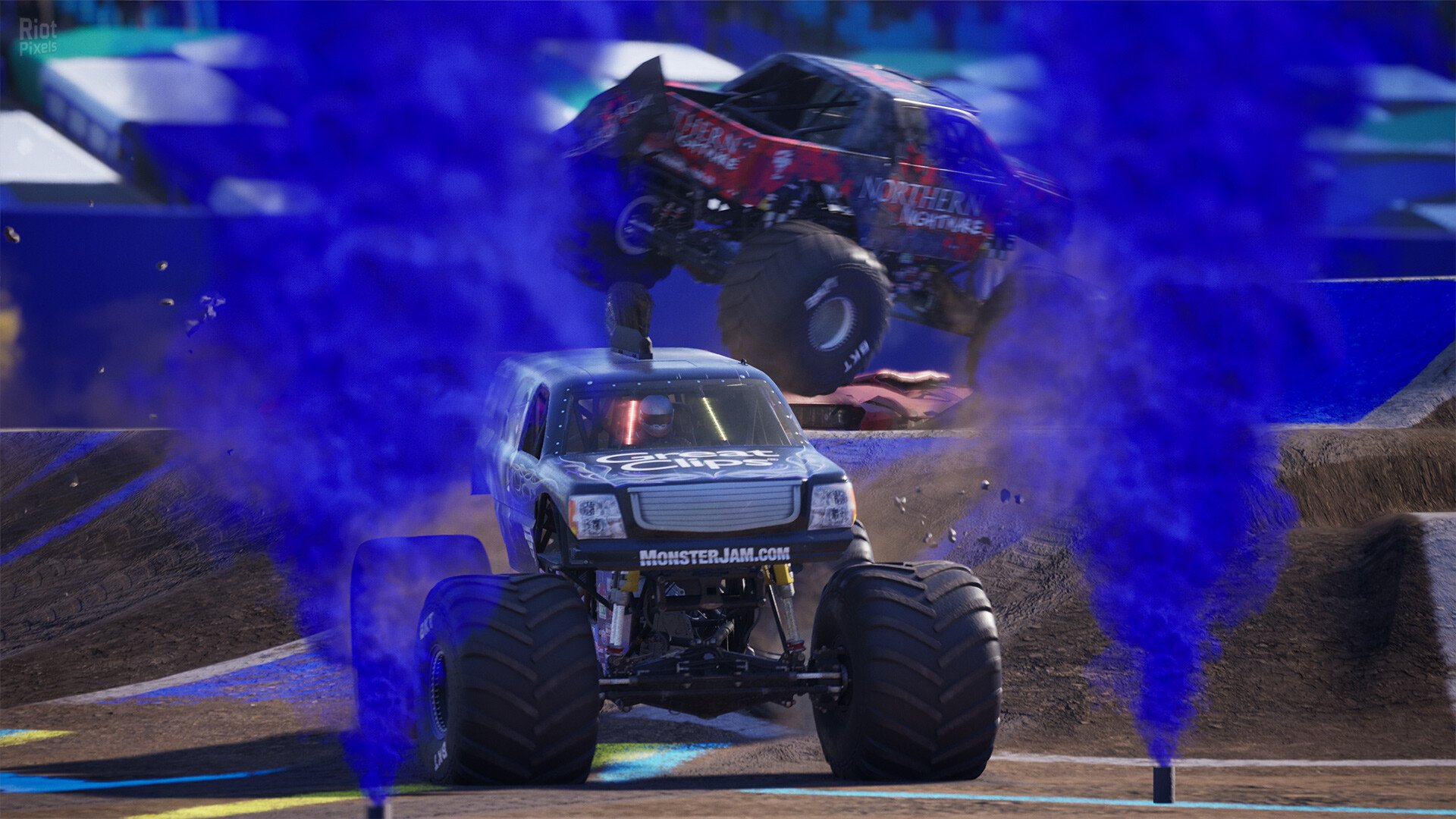 [8]-Monster Jam Showdown, v1442067 + 7 DLCs + Windows 7 Fix Download-HohohoGames