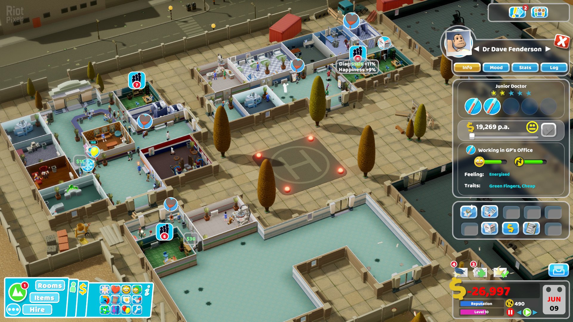 [16]-Two Point Hospital – v1.29.36 + 15 DLCs Download-HohohoGames