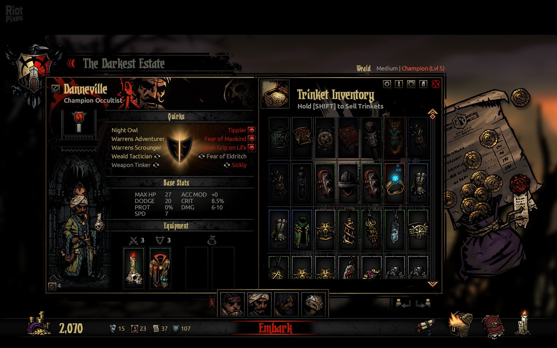 [7]-Darkest Dungeon – v23917 + All DLCs Download-HohohoGames
